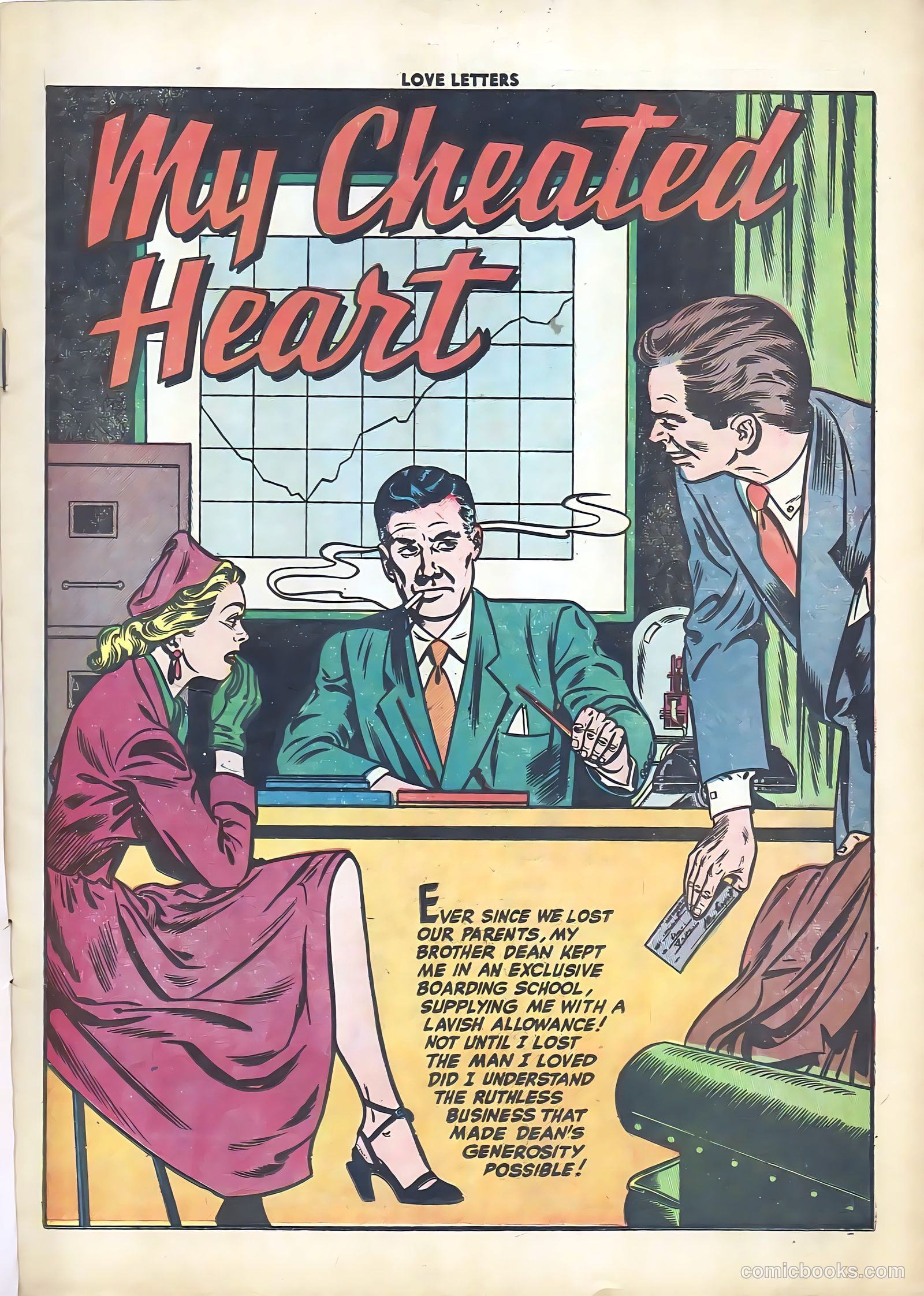 Love Letters #20 (1952) — page 3 of 36
