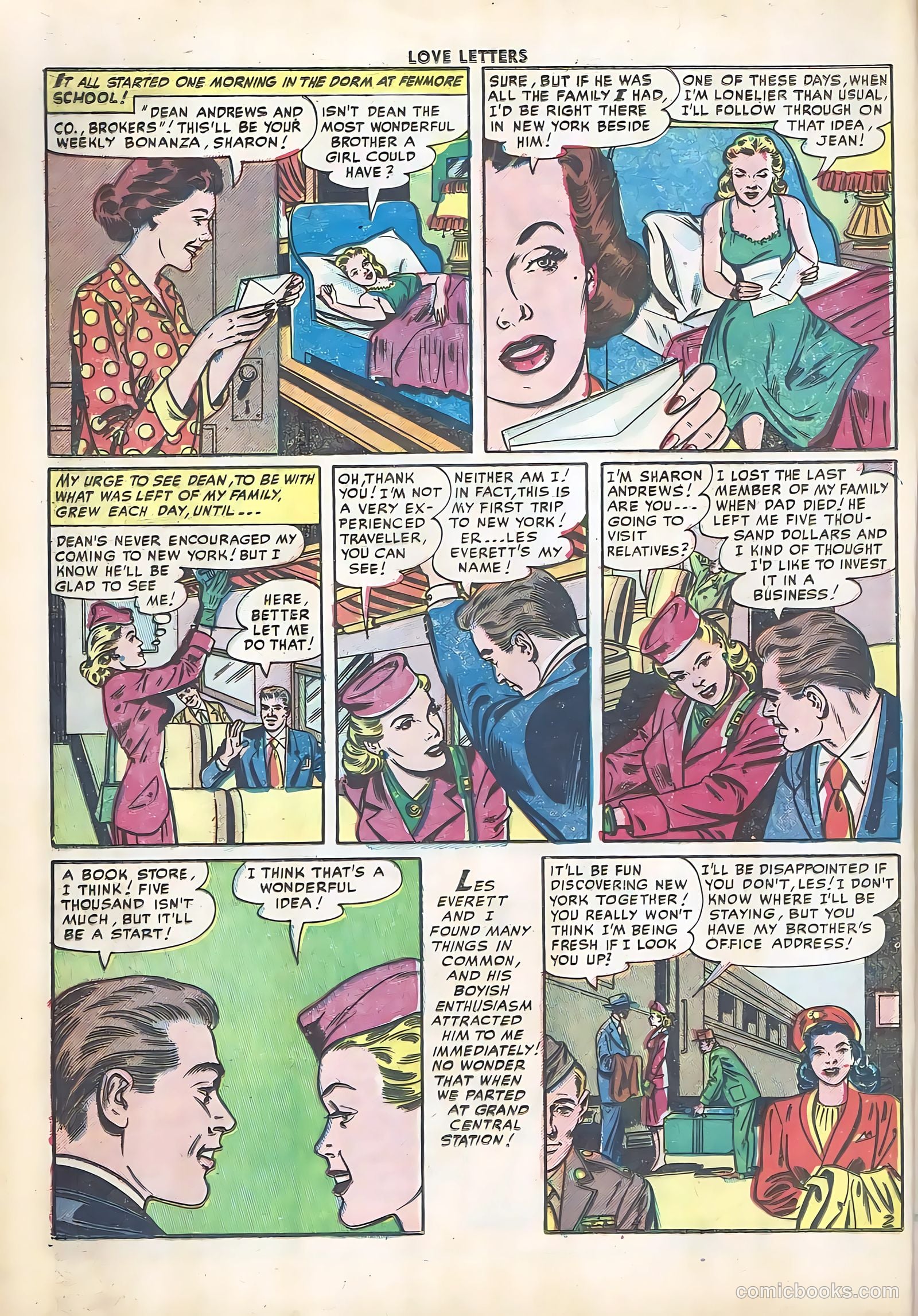 Love Letters #20 (1952) — page 4 of 36