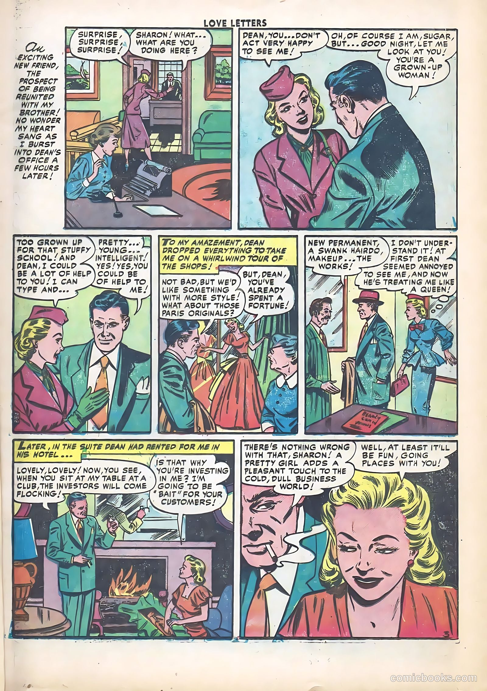 Love Letters #20 (1952) — page 5 of 36