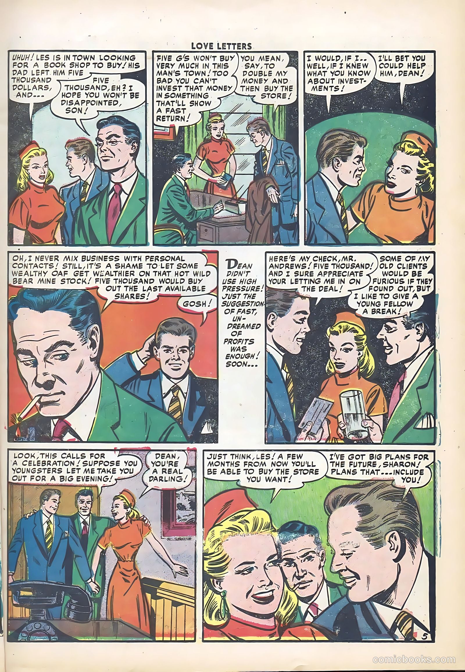 Love Letters #20 (1952) — page 7 of 36