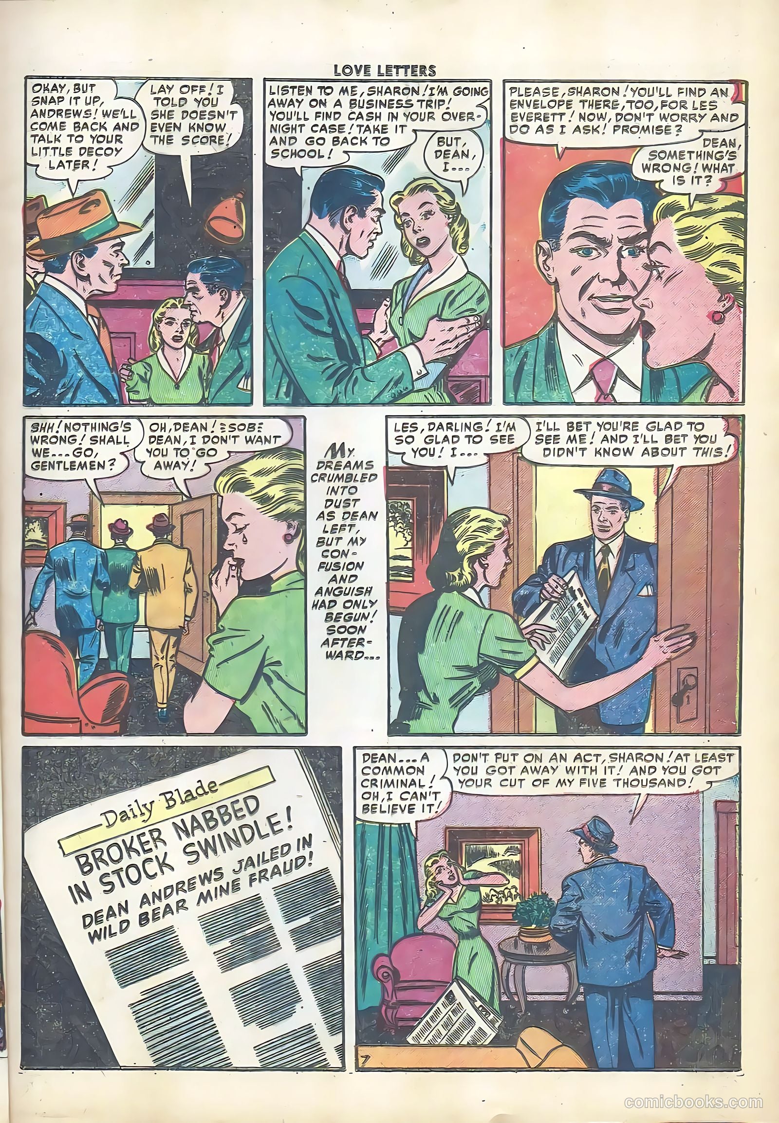 Love Letters #20 (1952) — page 9 of 36