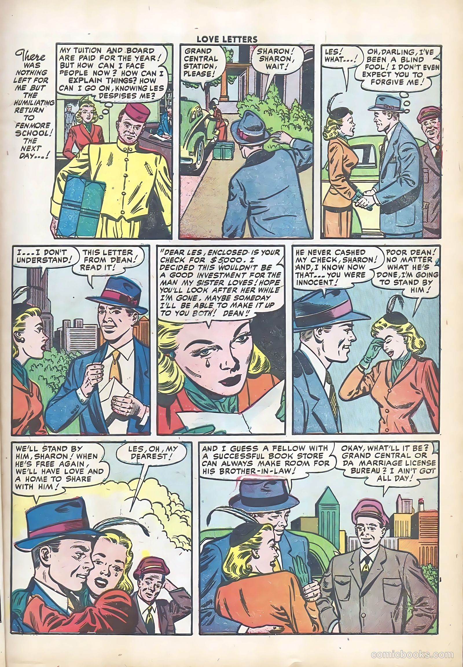 Love Letters #20 (1952) — page 11 of 36