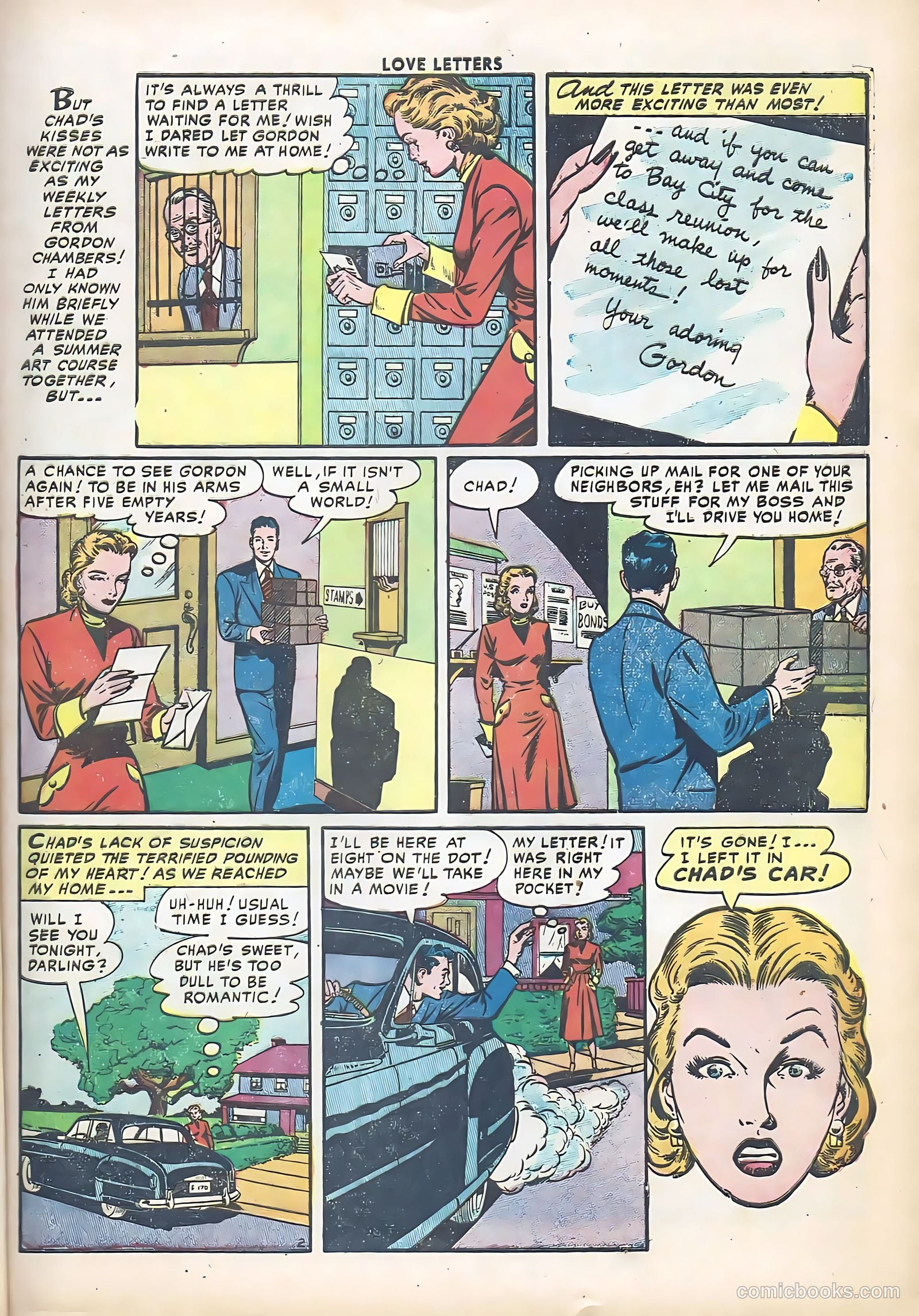 Love Letters #20 (1952) — page 13 of 36