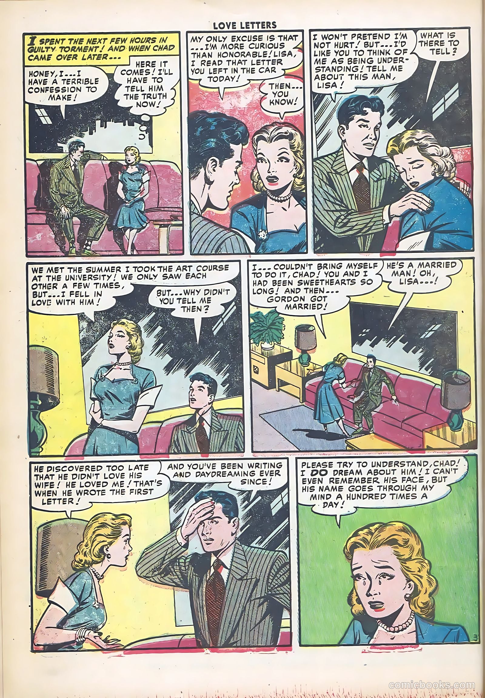 Love Letters #20 (1952) — page 14 of 36