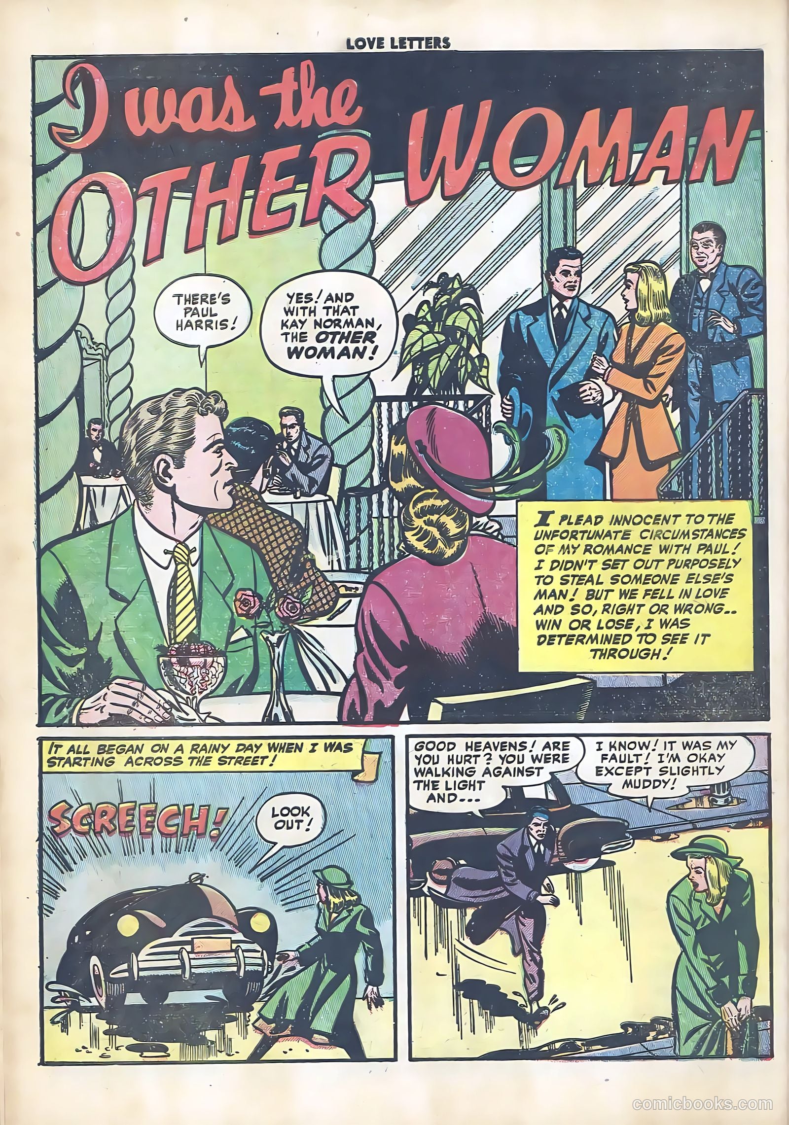 Love Letters #20 (1952) — page 18 of 36