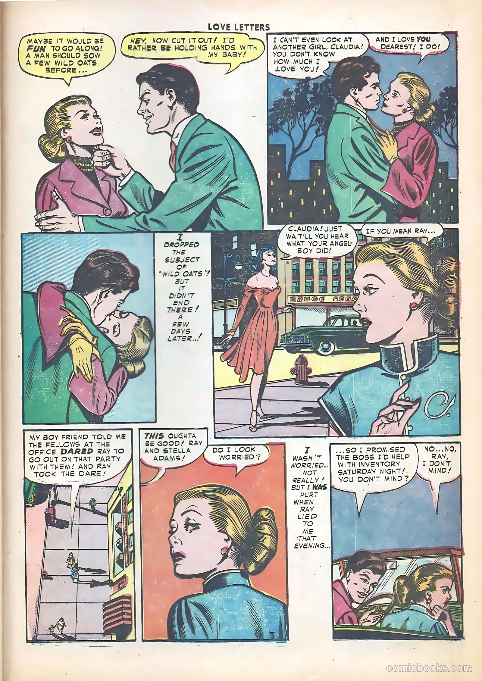 Love Letters #20 (1952) — page 29 of 36