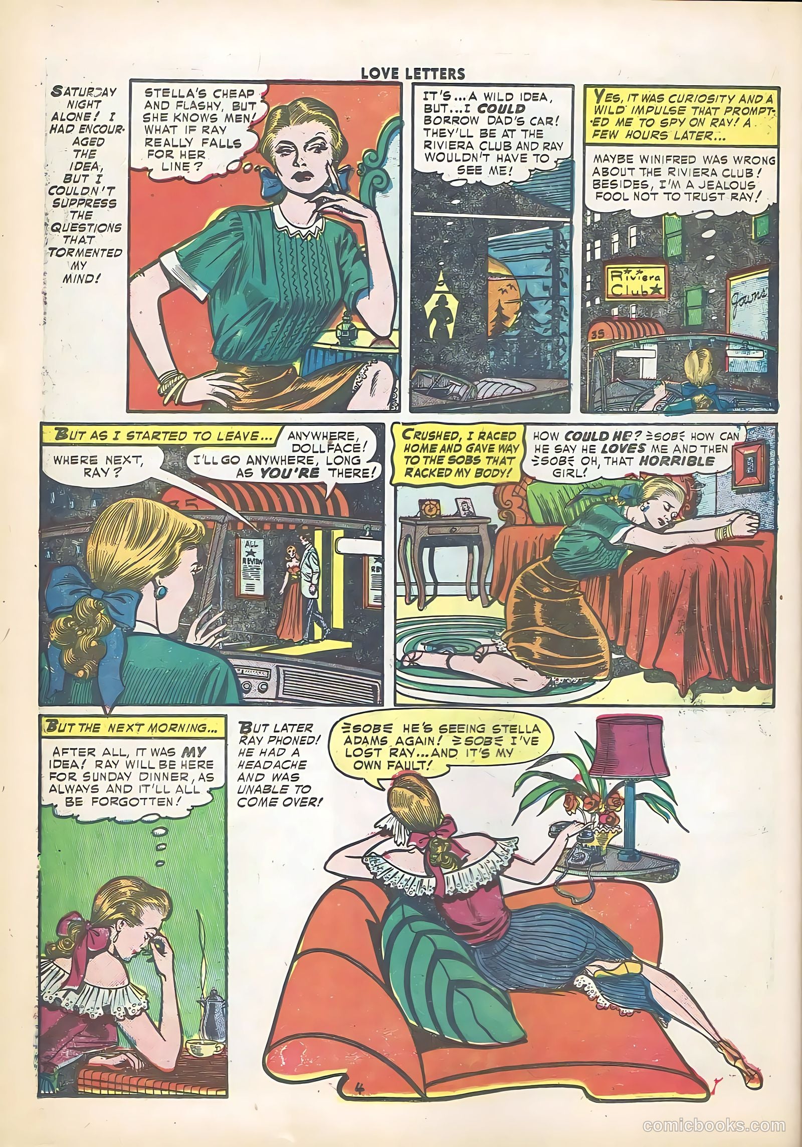 Love Letters #20 (1952) — page 30 of 36