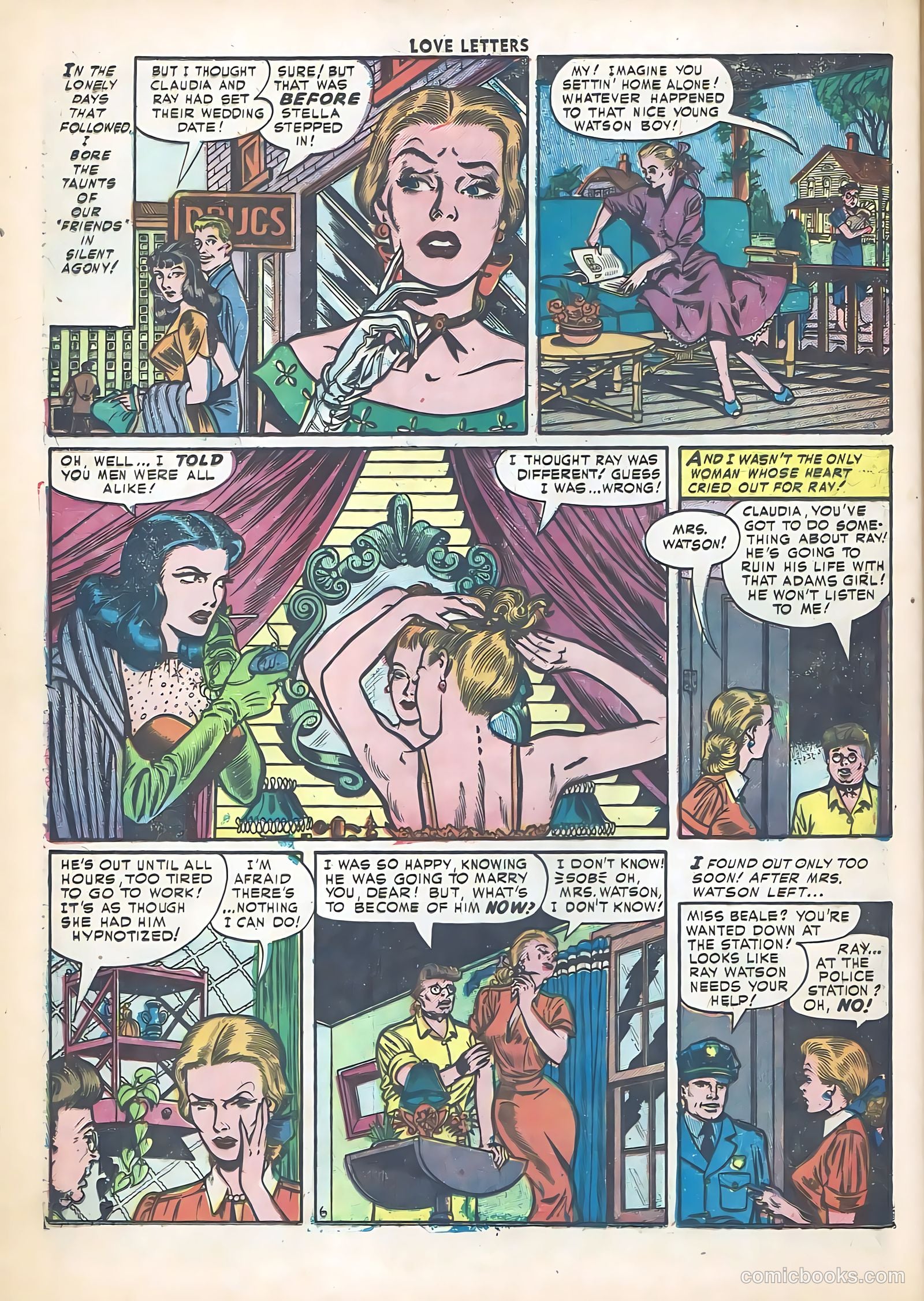Love Letters #20 (1952) — page 32 of 36