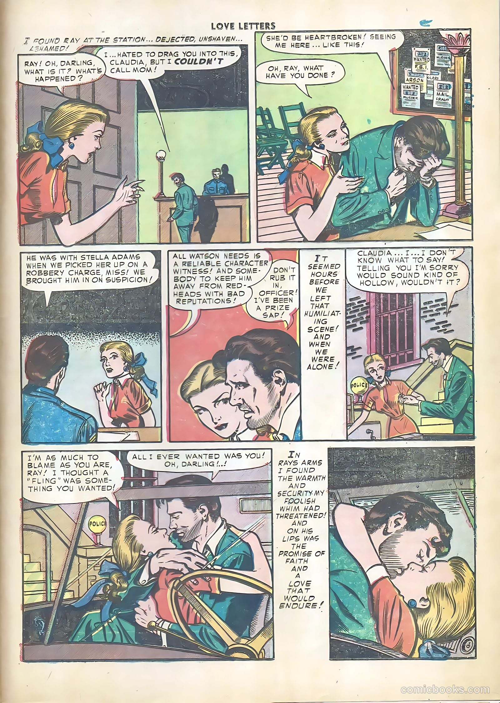 Love Letters #20 (1952) — page 33 of 36