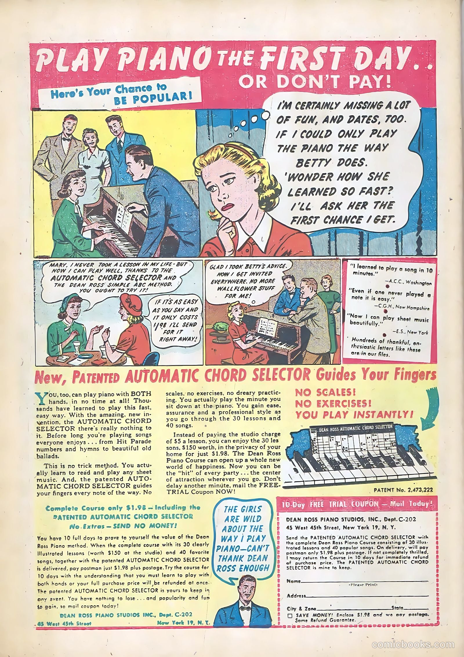 Love Letters #20 (1952) — page 34 of 36