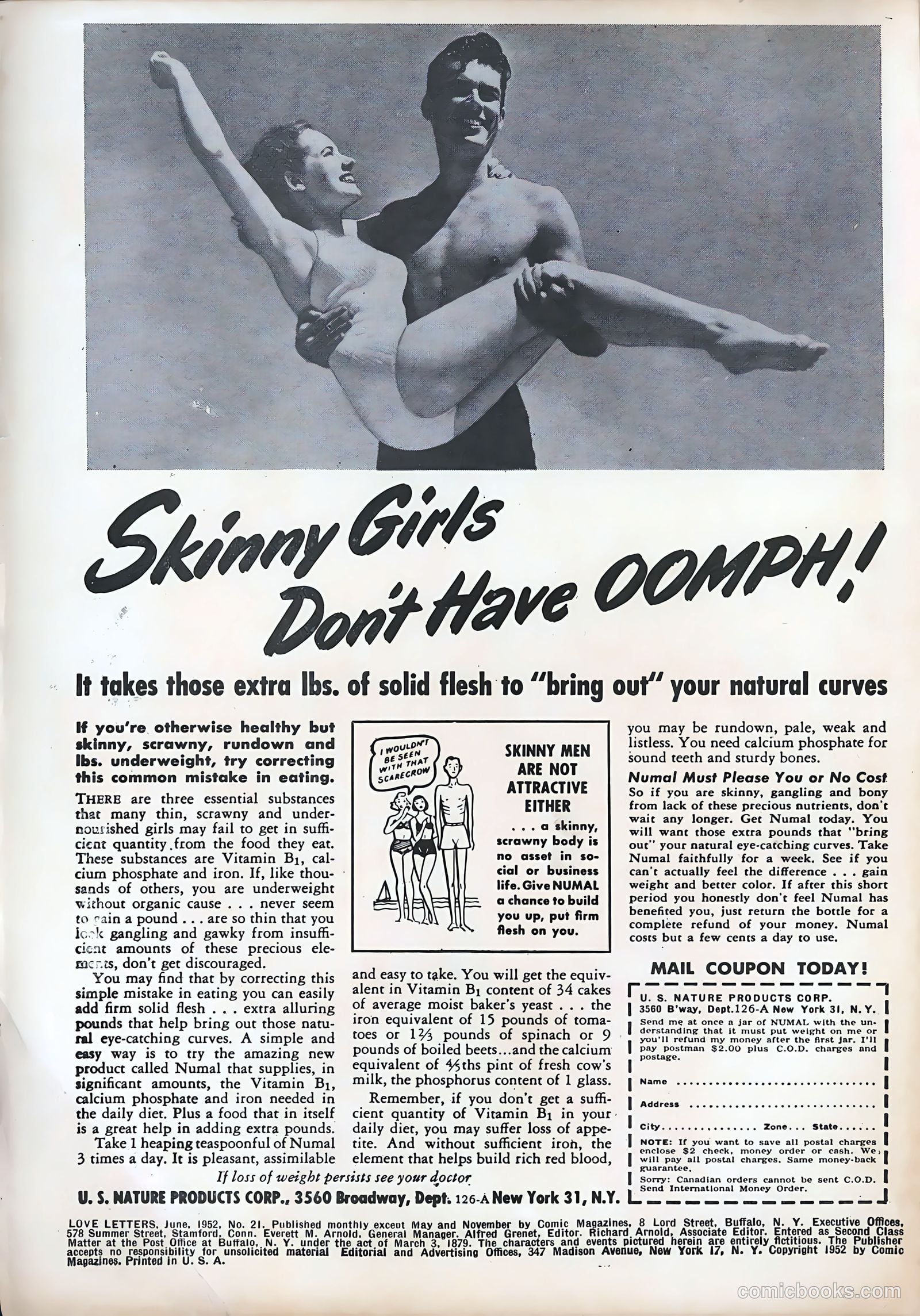 Love Letters #21 (1952) — page 2 of 36