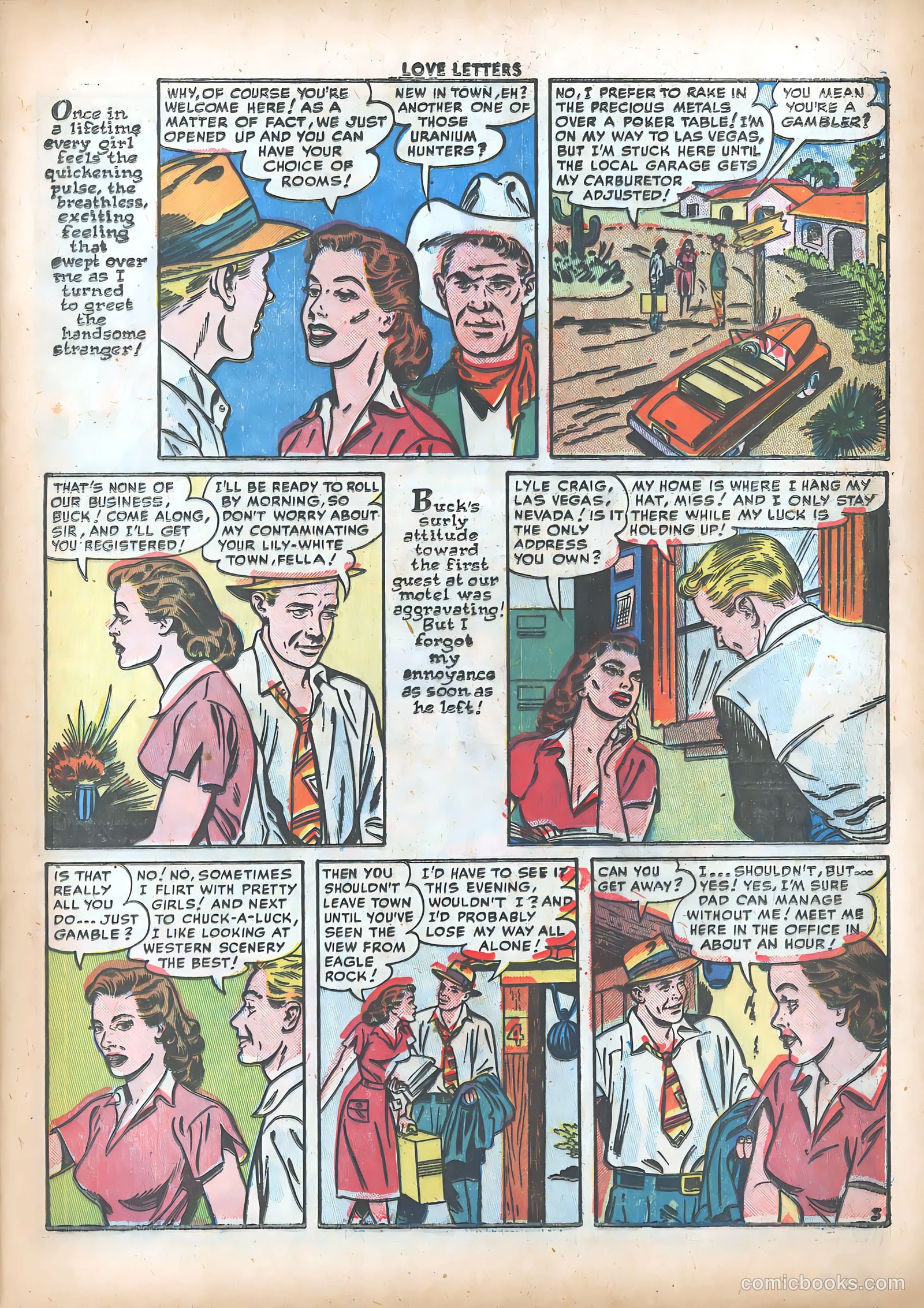 Love Letters #21 (1952) — page 5 of 36