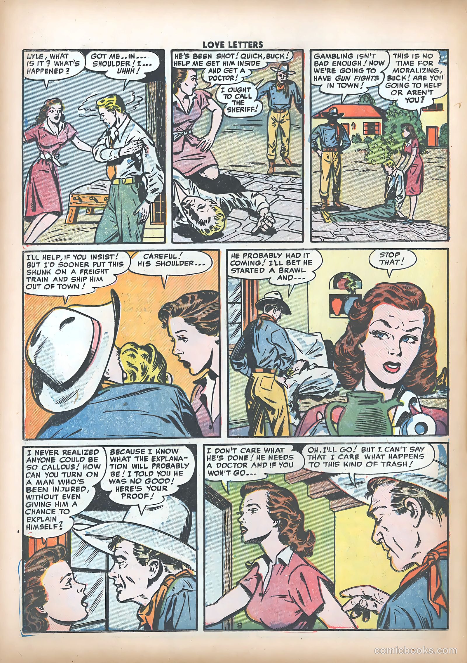 Love Letters #21 (1952) — page 10 of 36