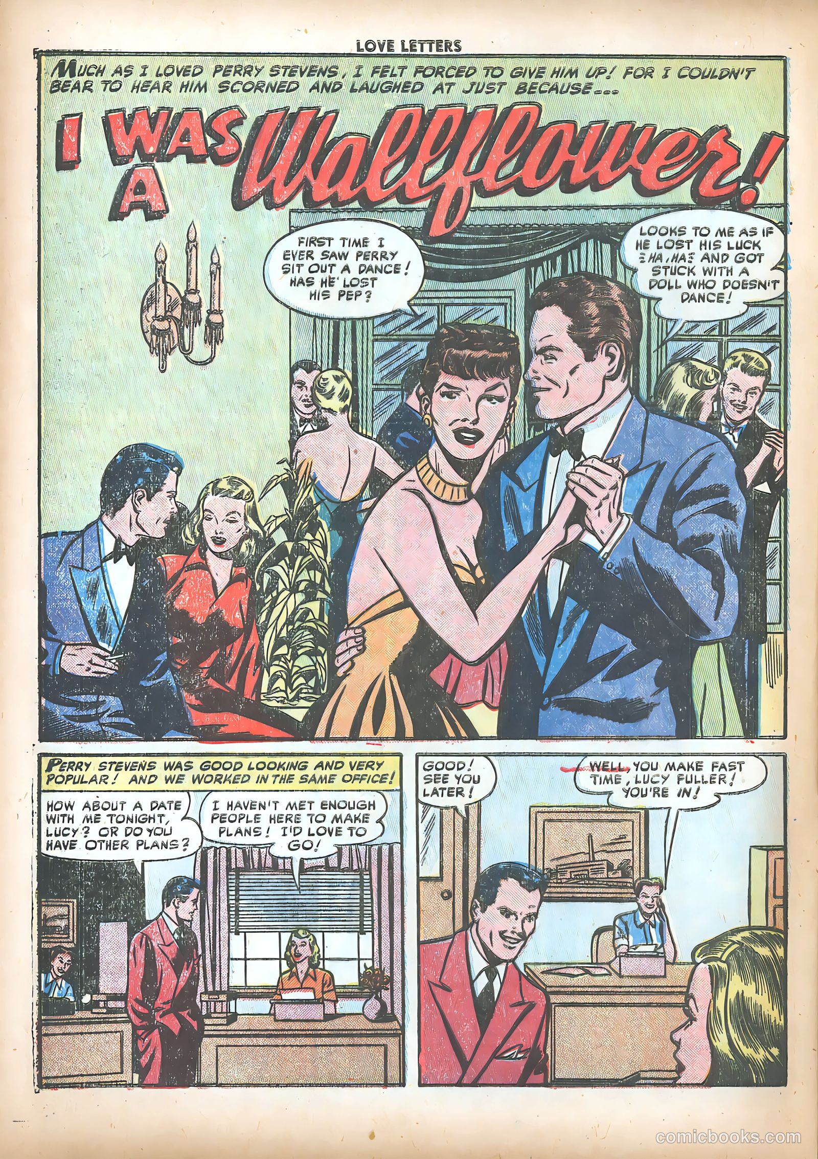 Love Letters #21 (1952) — page 12 of 36
