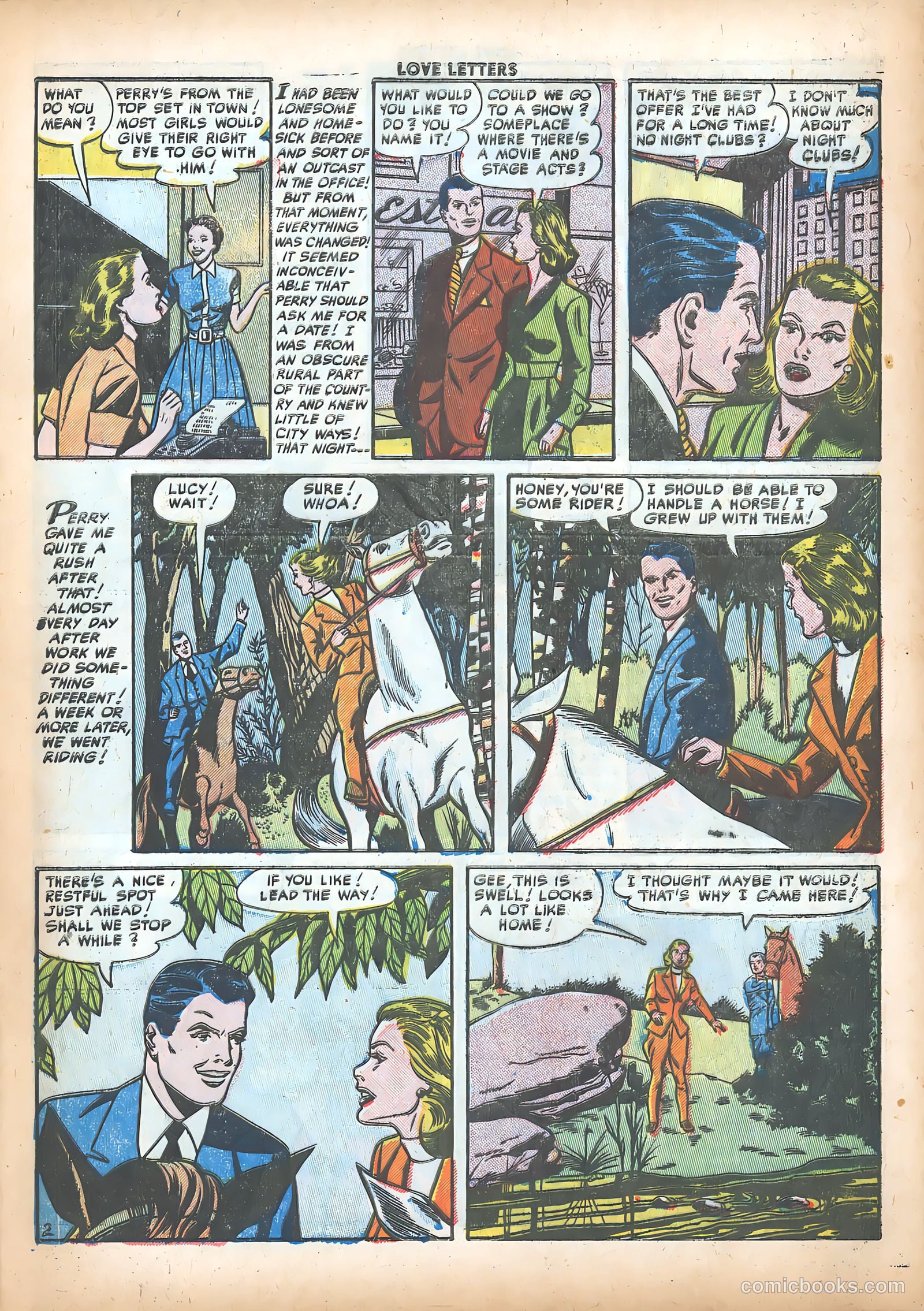 Love Letters #21 (1952) — page 13 of 36