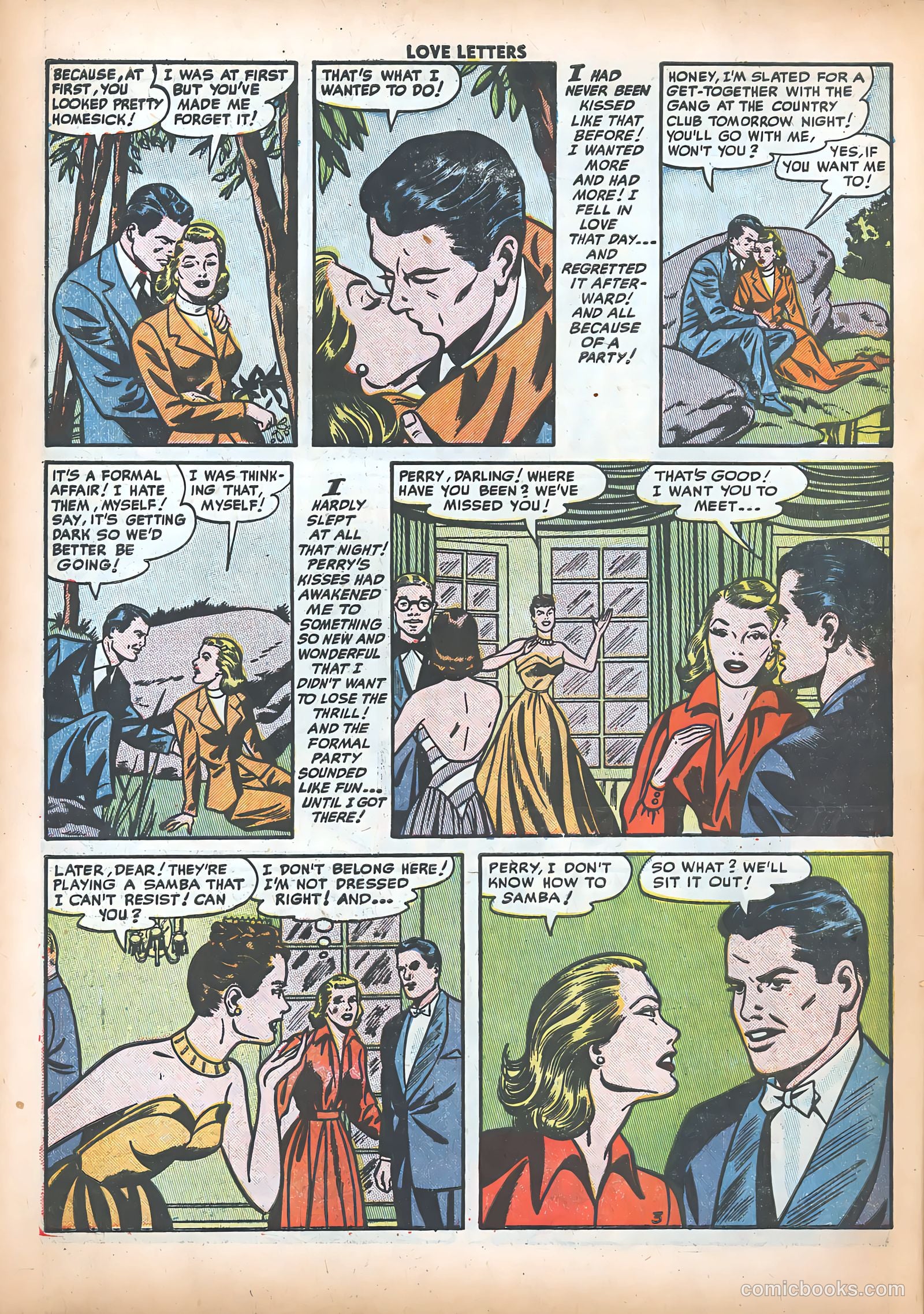 Love Letters #21 (1952) — page 14 of 36