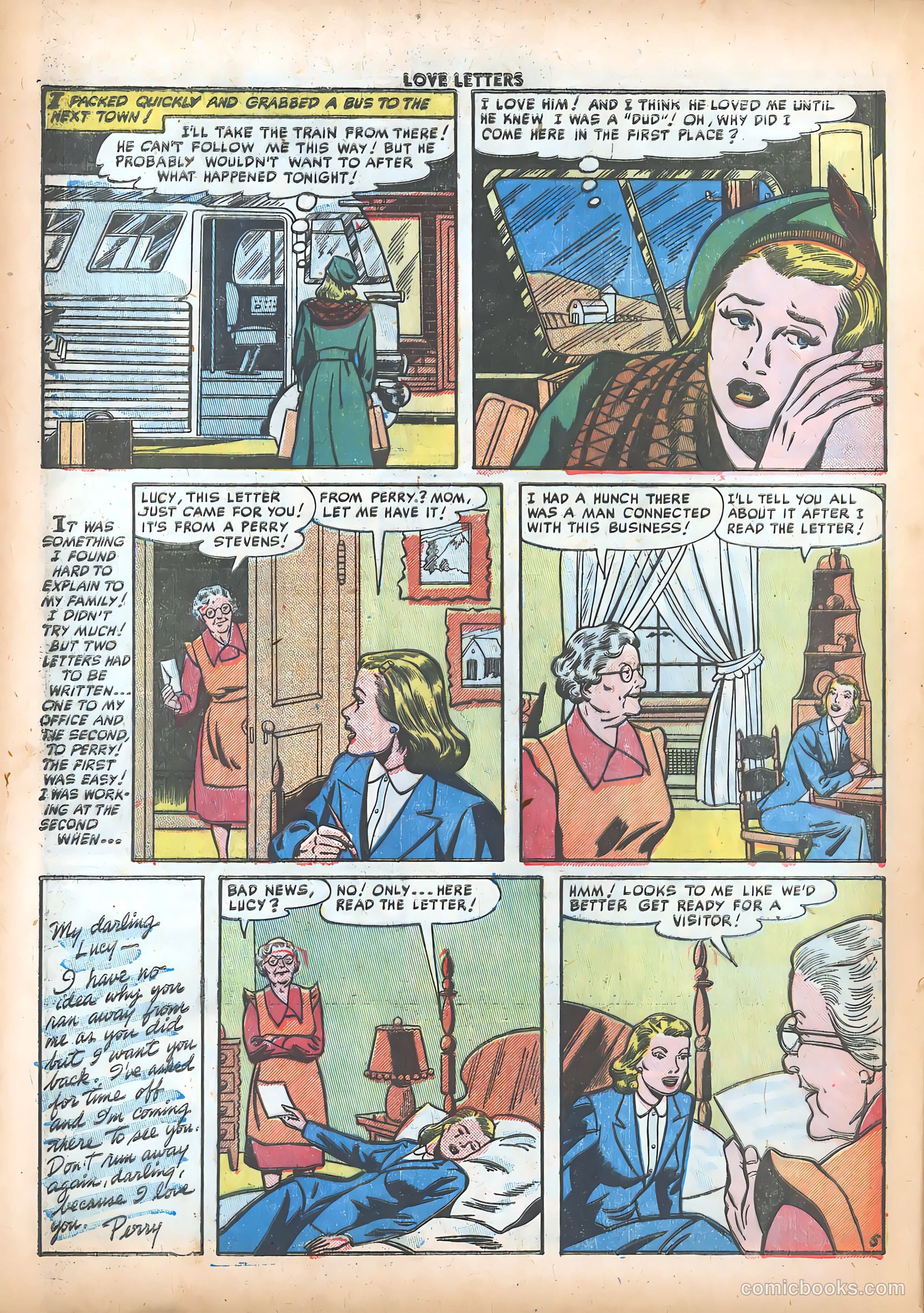 Love Letters #21 (1952) — page 16 of 36