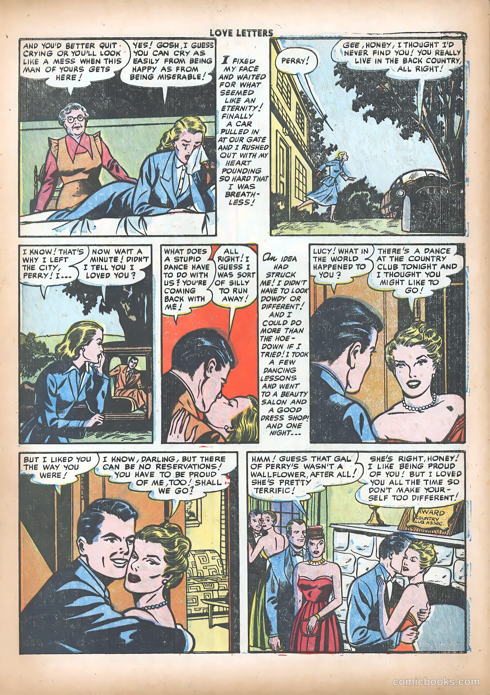 Love Letters #21 (1952) — page 17 of 36