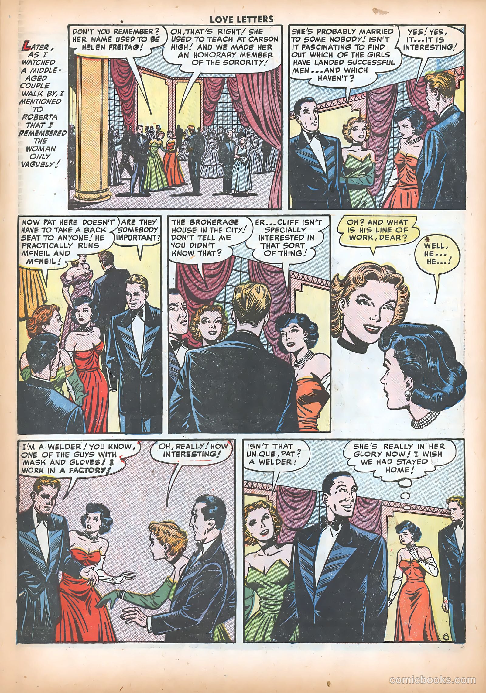 Love Letters #21 (1952) — page 23 of 36