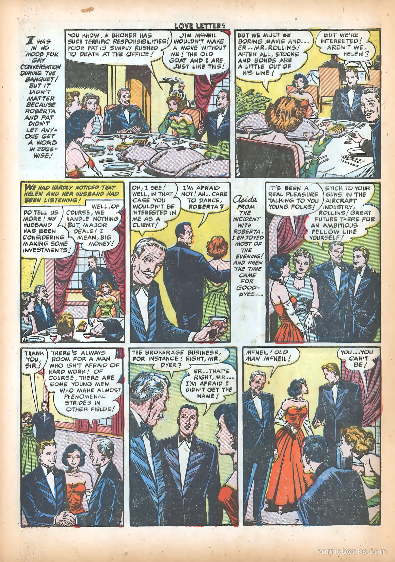 Love Letters #21 (1952) — page 24 of 36