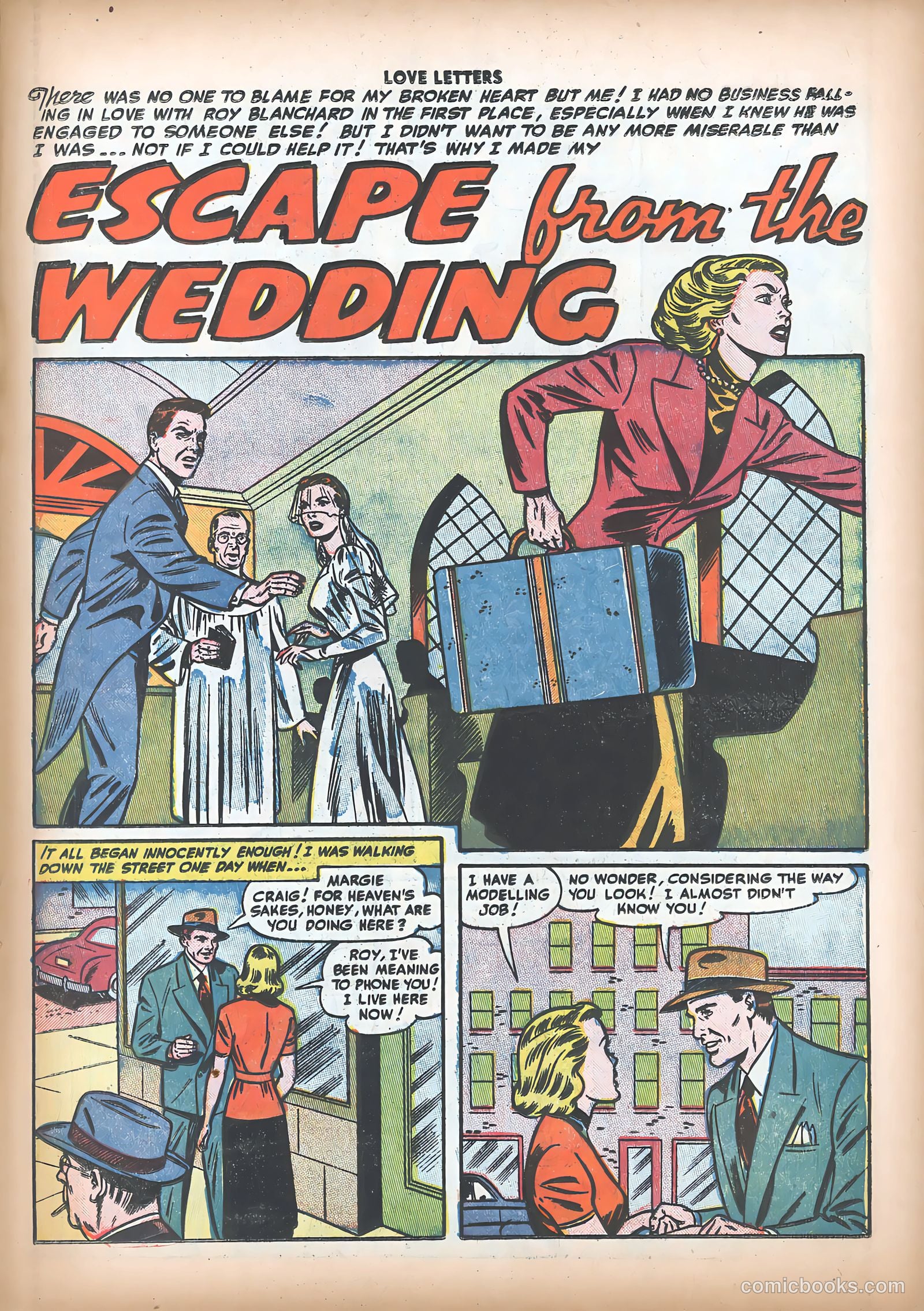 Love Letters #21 (1952) — page 27 of 36