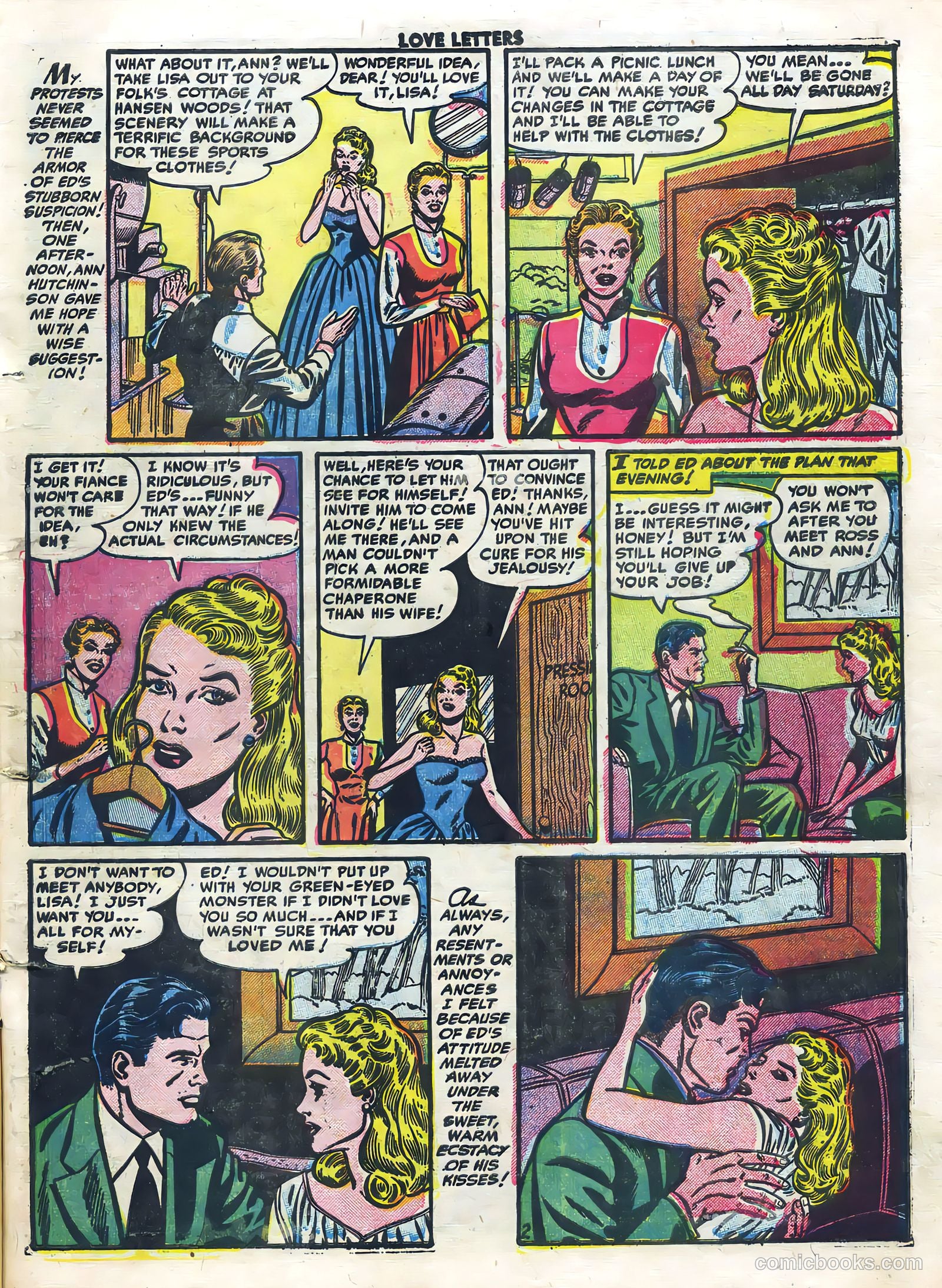 Love Letters #22 (1952) — page 13 of 36