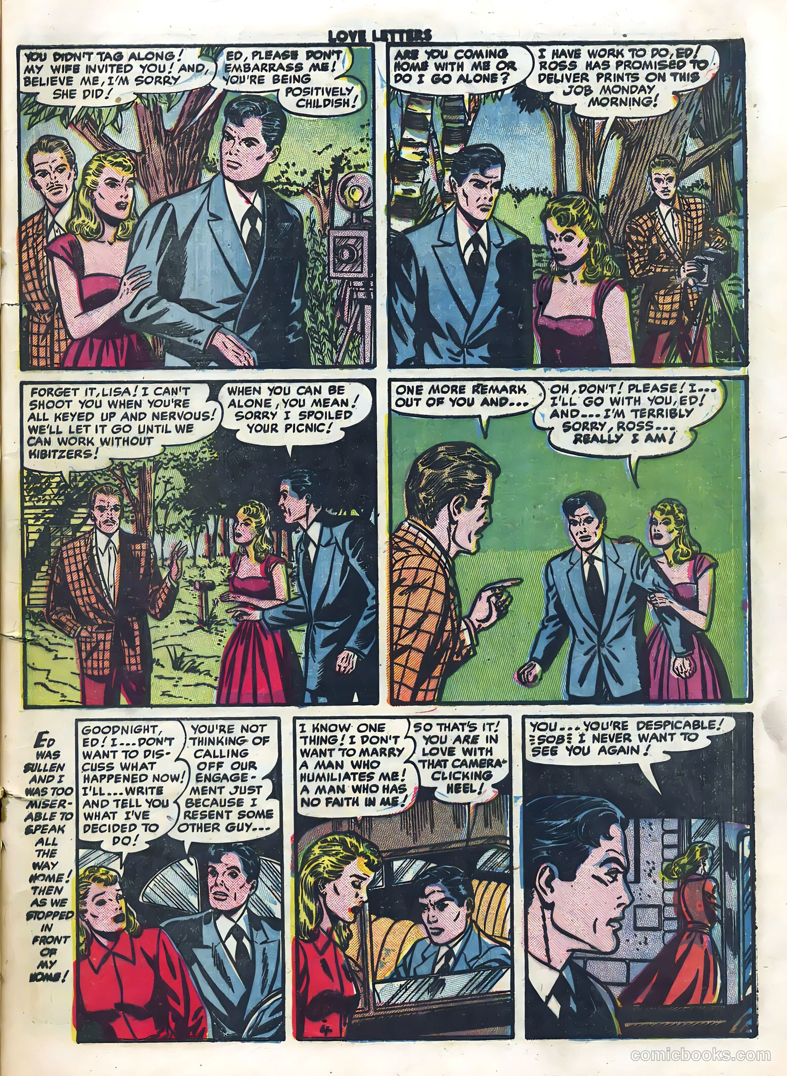 Love Letters #22 (1952) — page 15 of 36