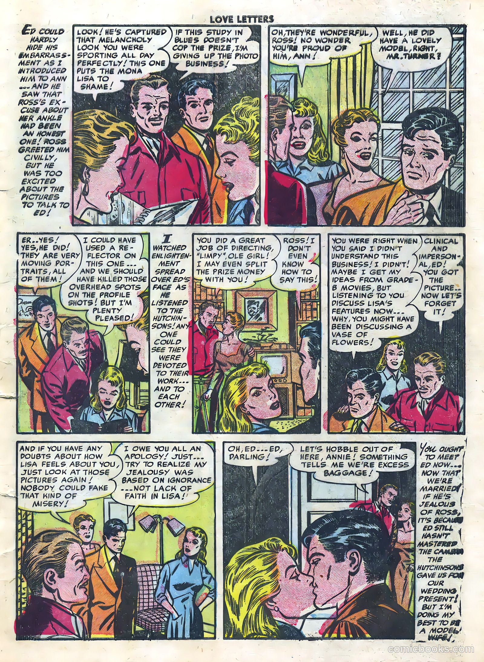 Love Letters #22 (1952) — page 17 of 36