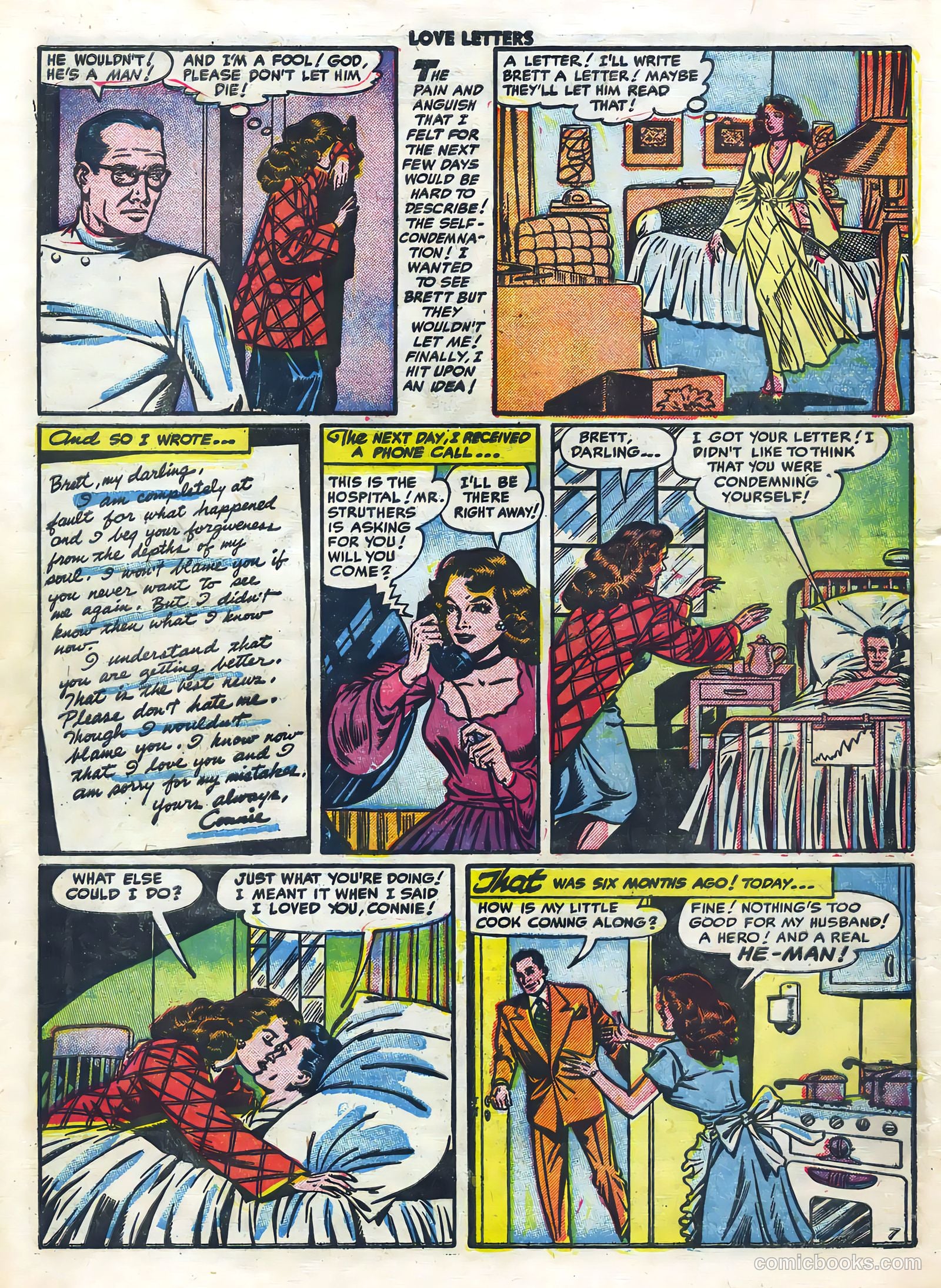 Love Letters #22 (1952) — page 24 of 36