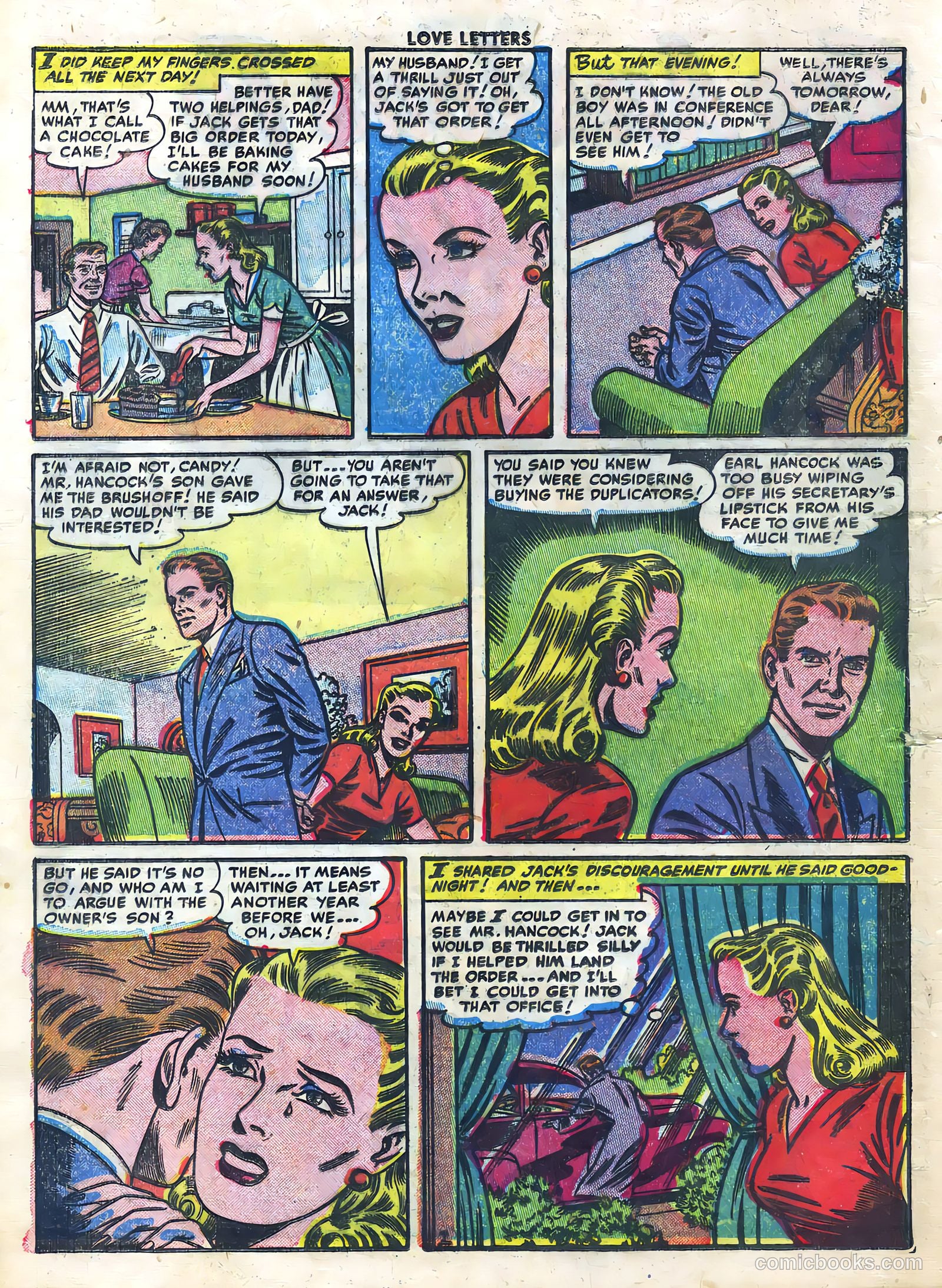 Love Letters #22 (1952) — page 28 of 36