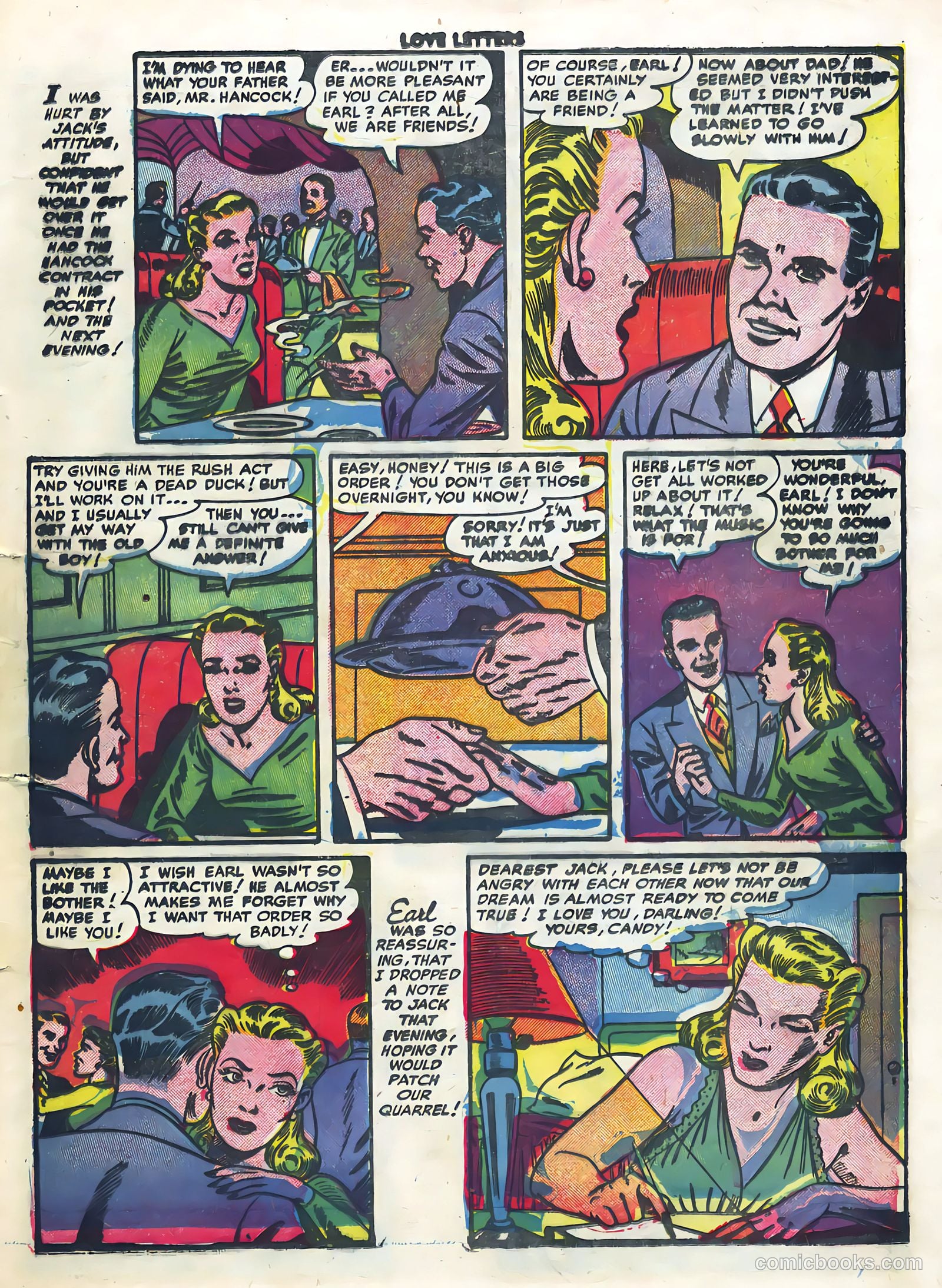 Love Letters #22 (1952) — page 31 of 36