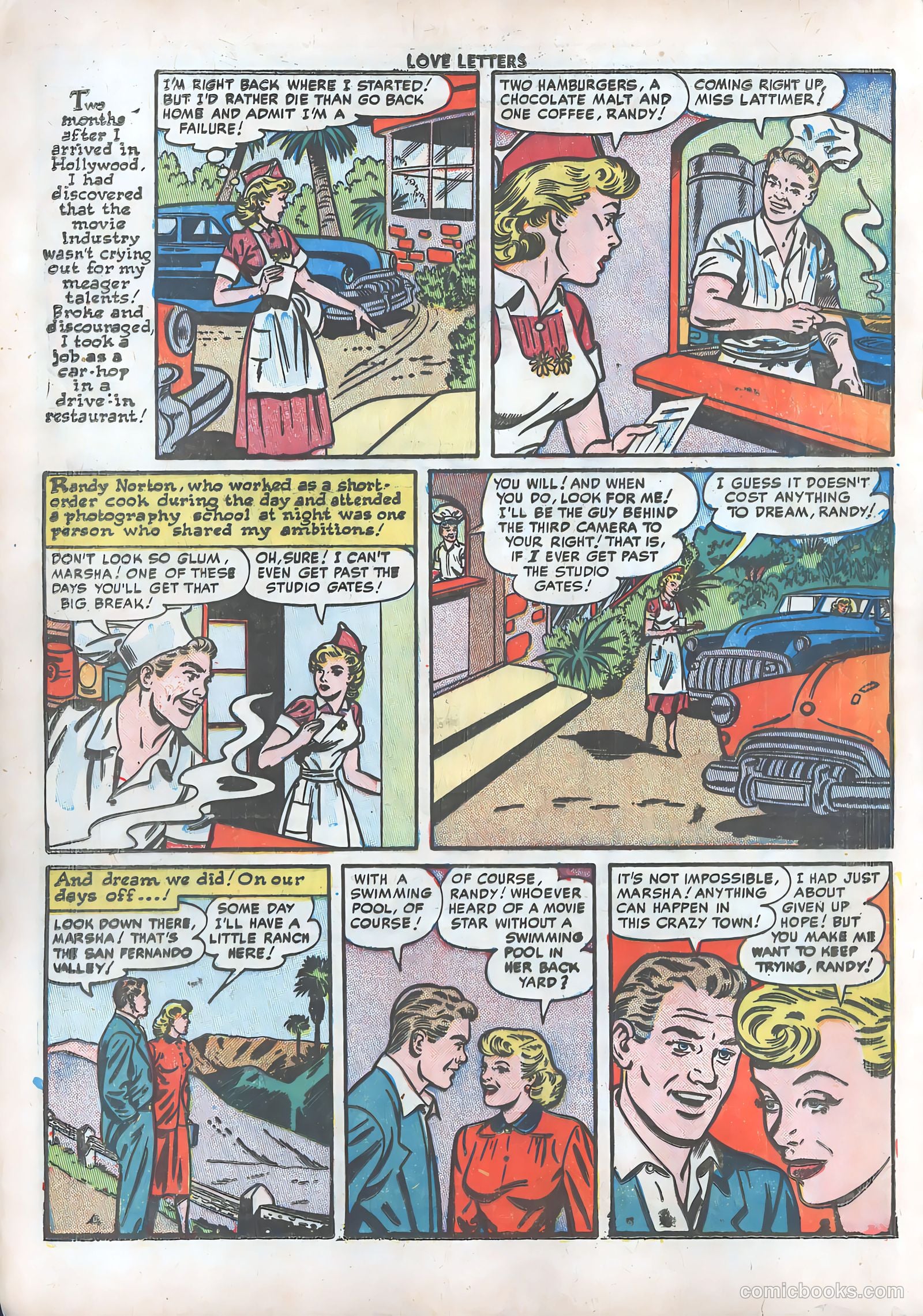 Love Letters #23 (1952) — page 4 of 36