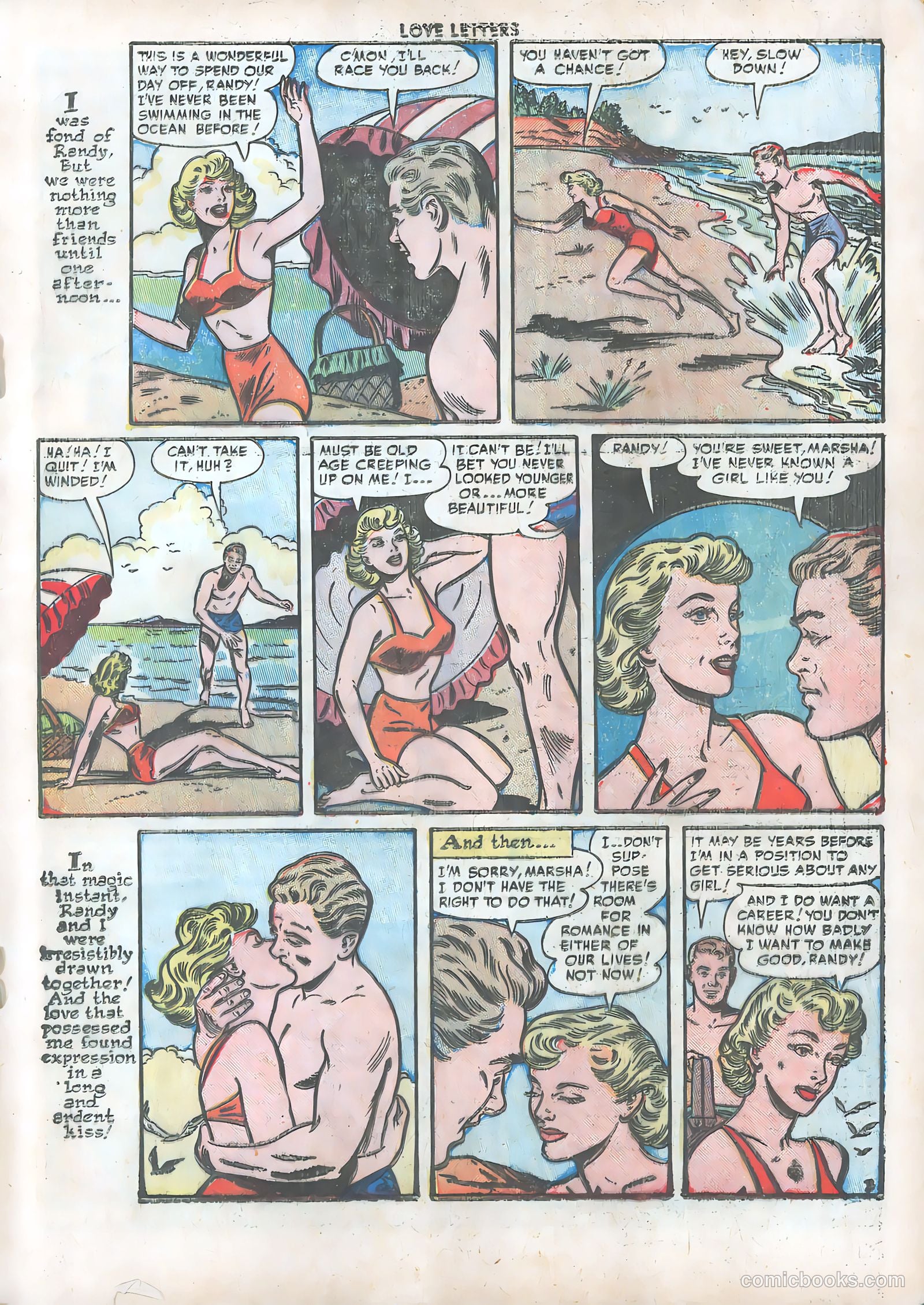 Love Letters #23 (1952) — page 5 of 36