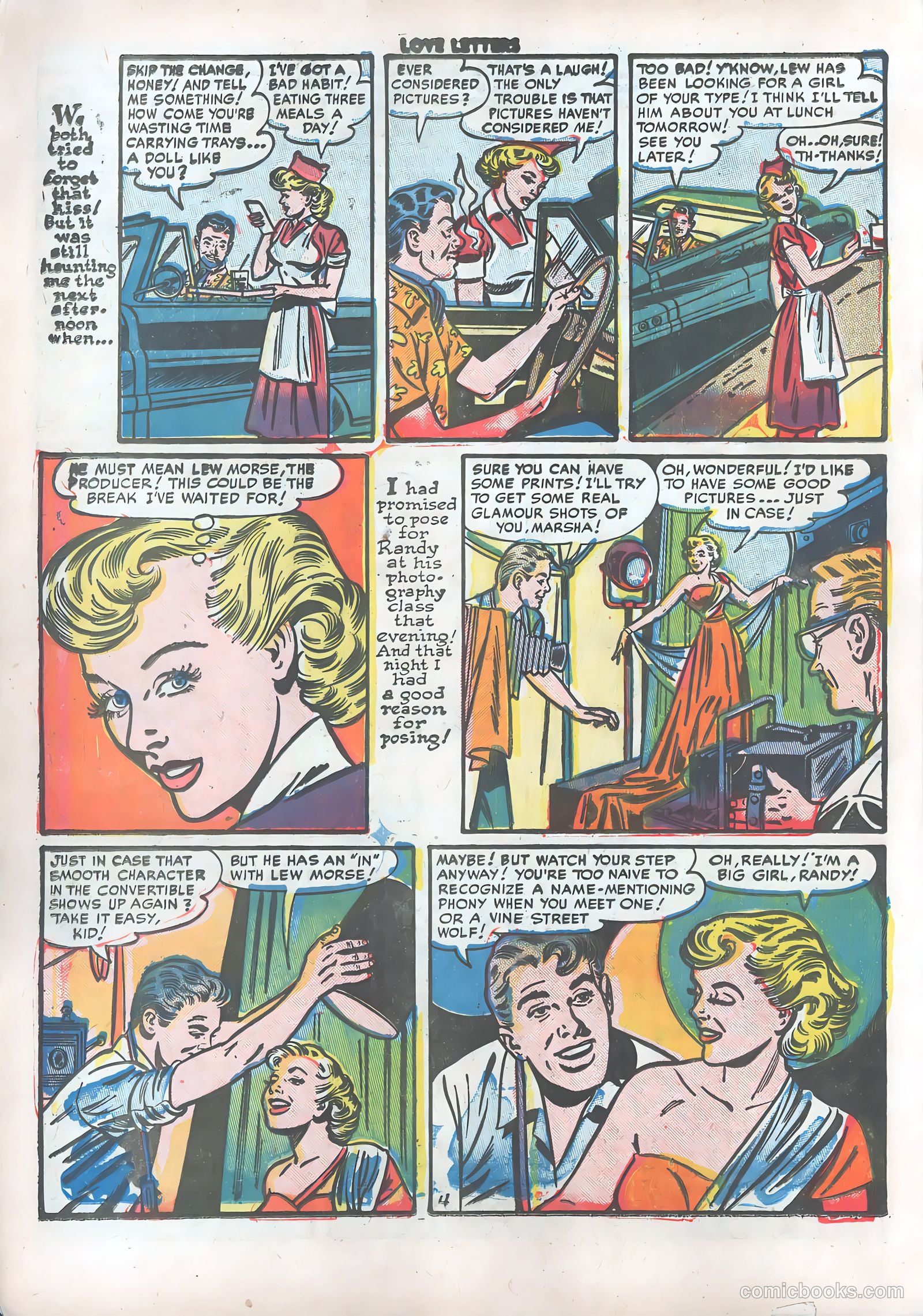 Love Letters #23 (1952) — page 6 of 36