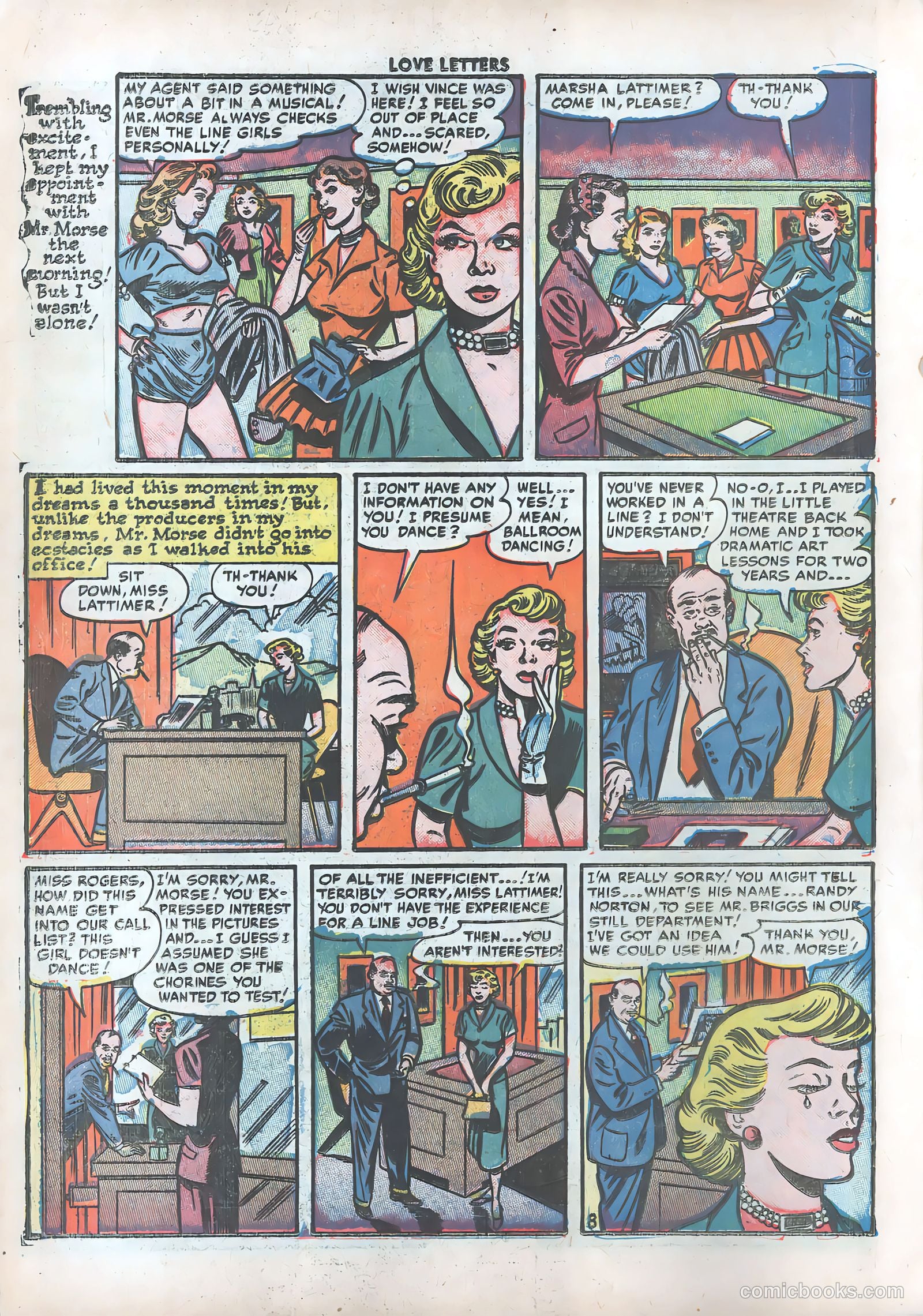 Love Letters #23 (1952) — page 10 of 36