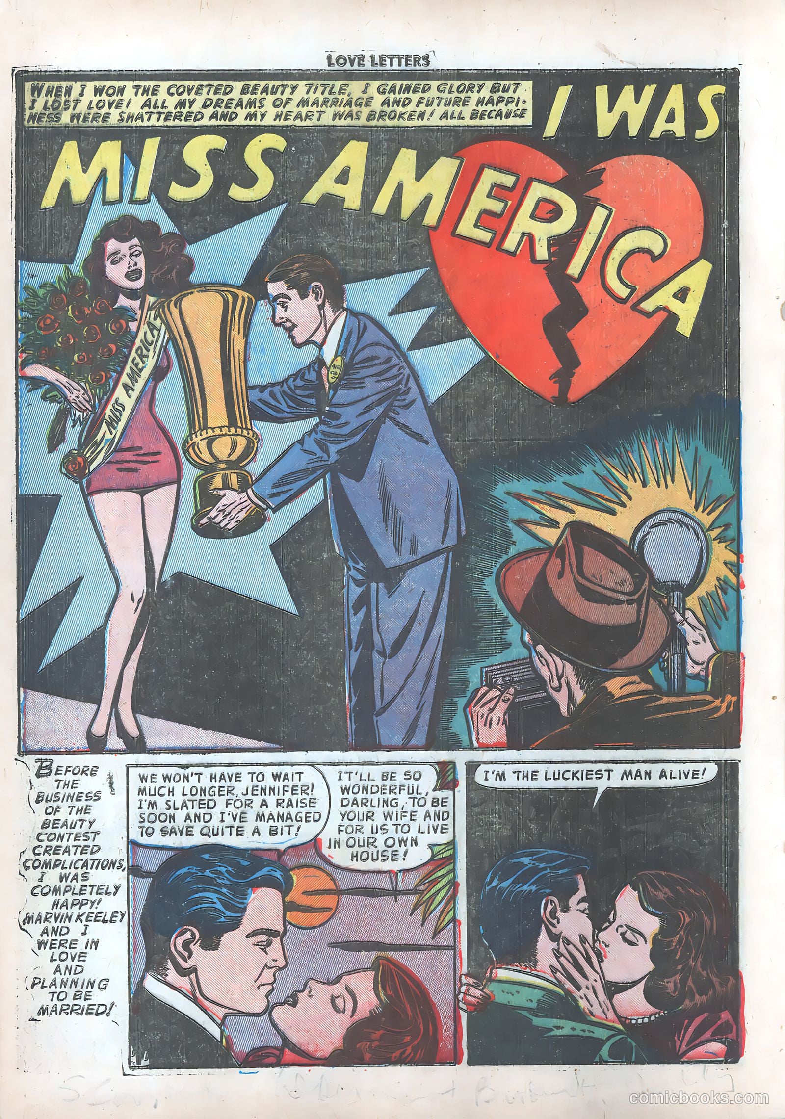 Love Letters #23 (1952) — page 12 of 36