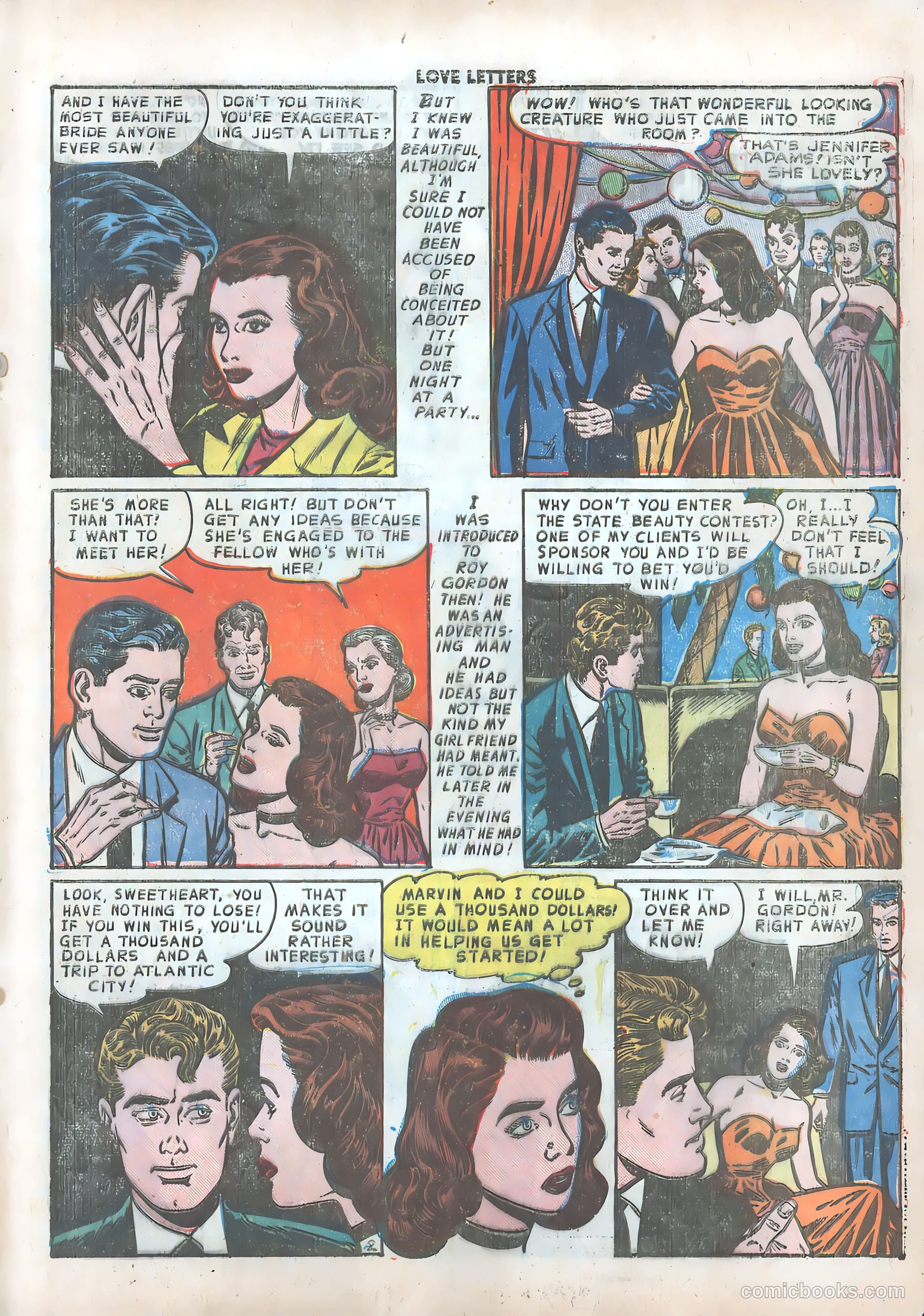Love Letters #23 (1952) — page 13 of 36