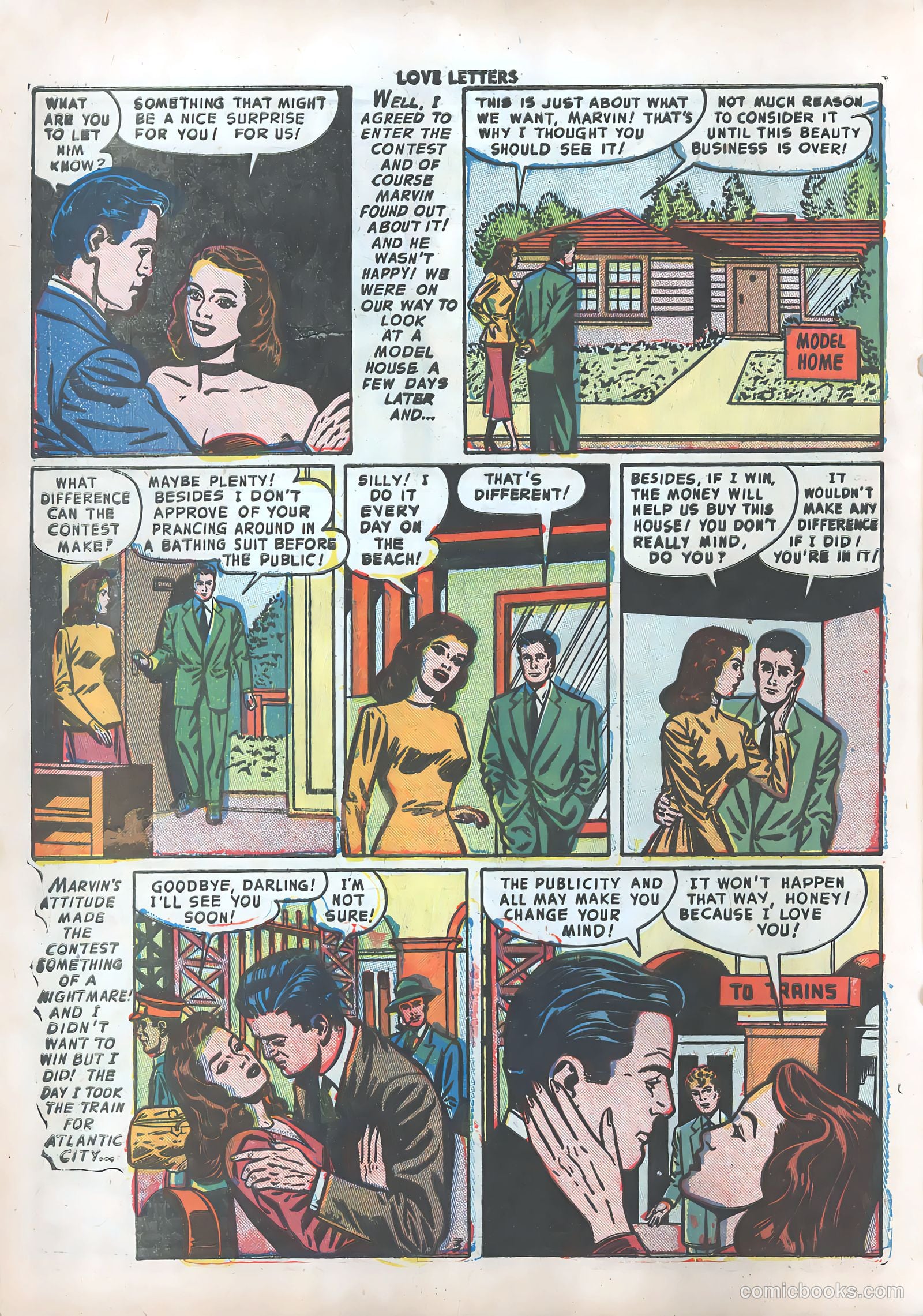 Love Letters #23 (1952) — page 14 of 36