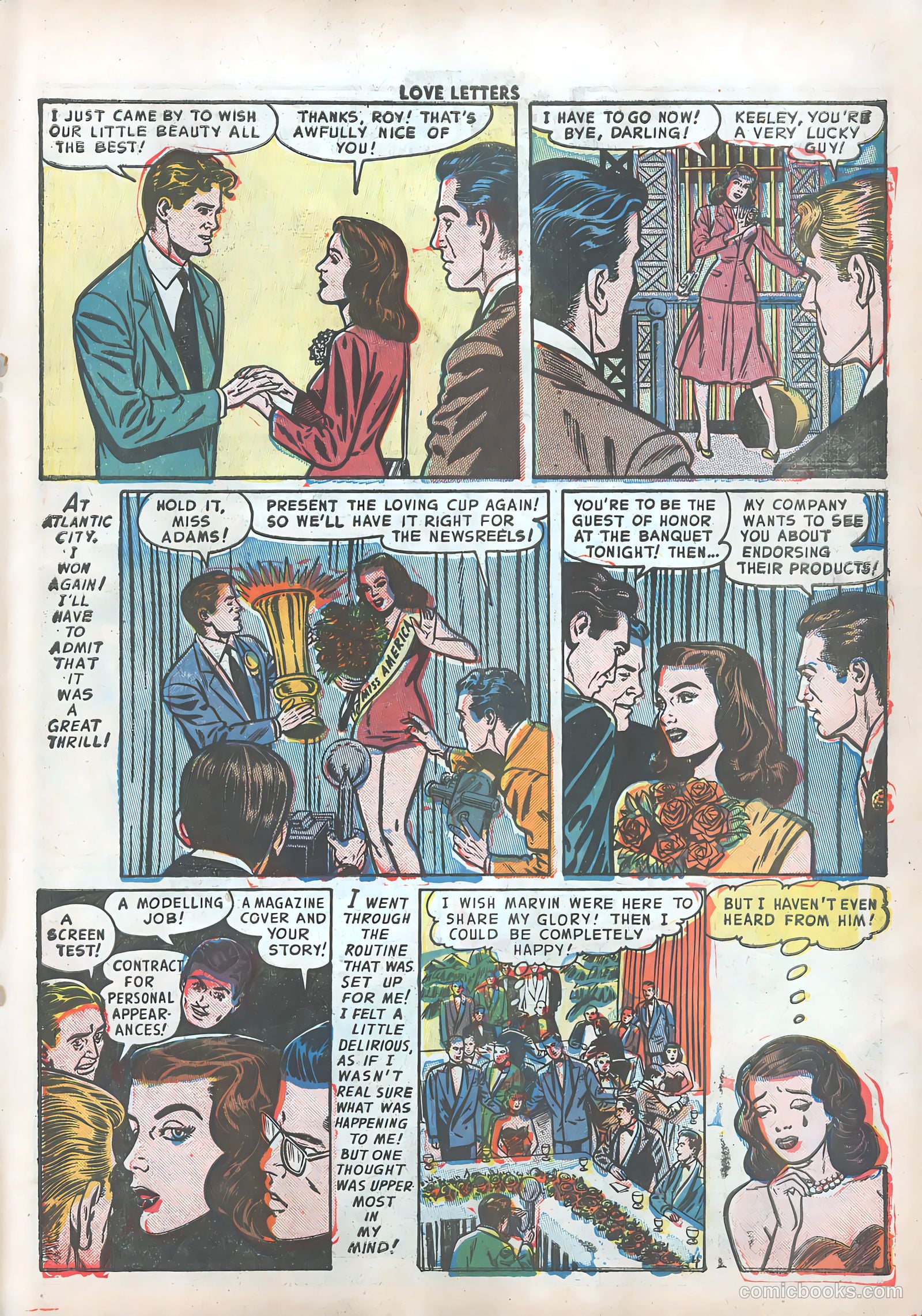 Love Letters #23 (1952) — page 15 of 36