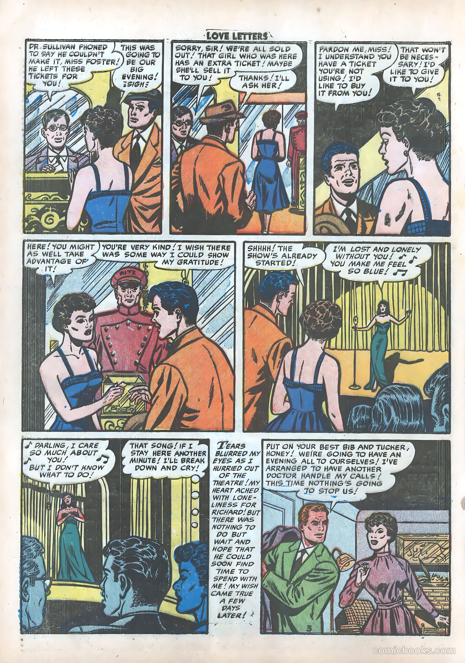 Love Letters #23 (1952) — page 20 of 36