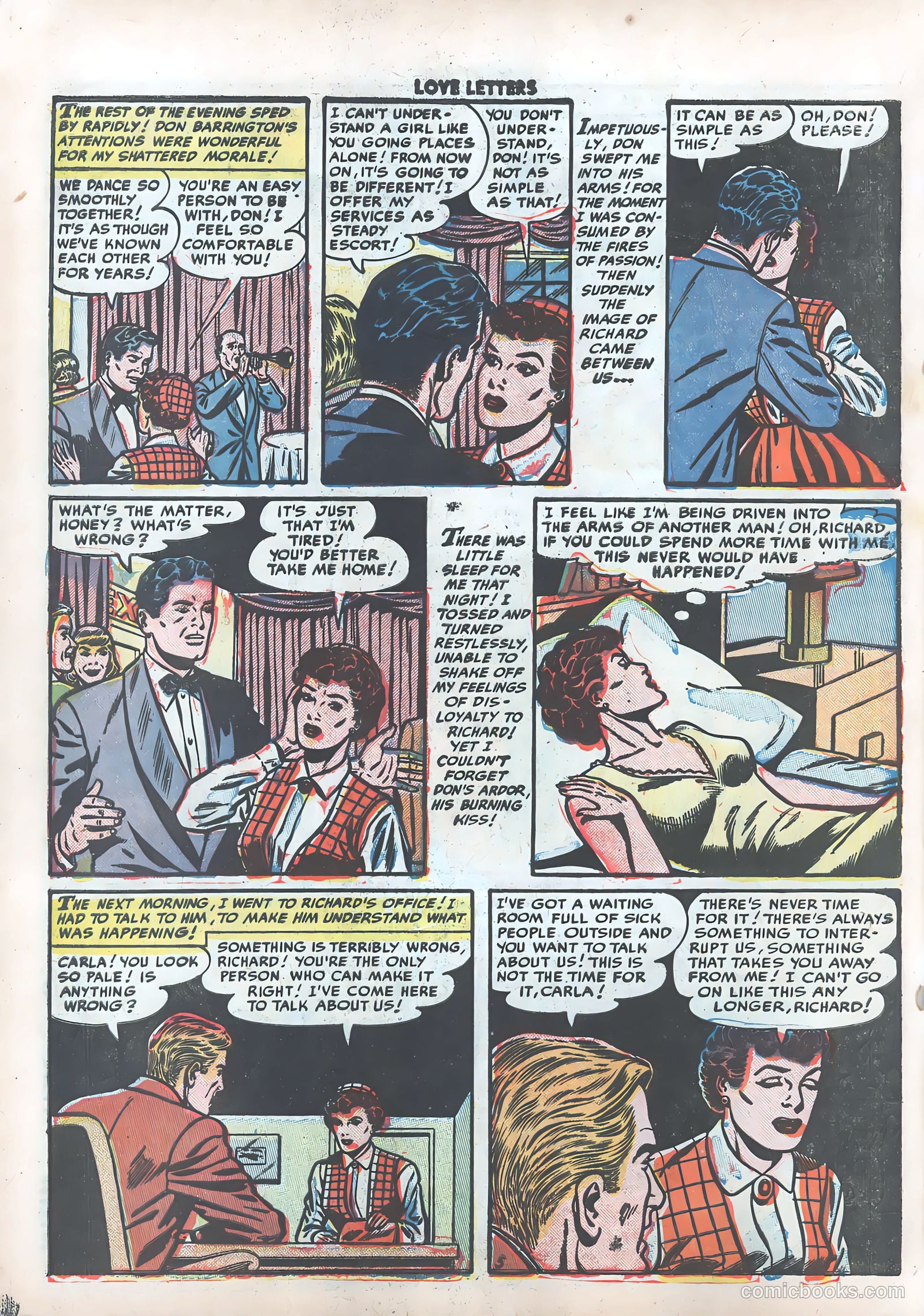 Love Letters #23 (1952) — page 22 of 36