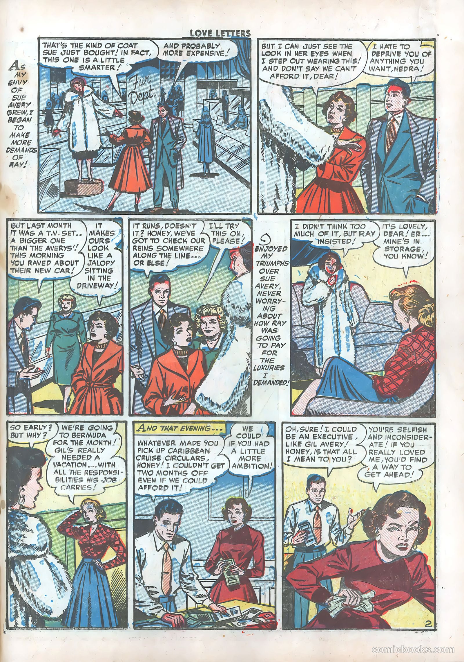 Love Letters #23 (1952) — page 27 of 36