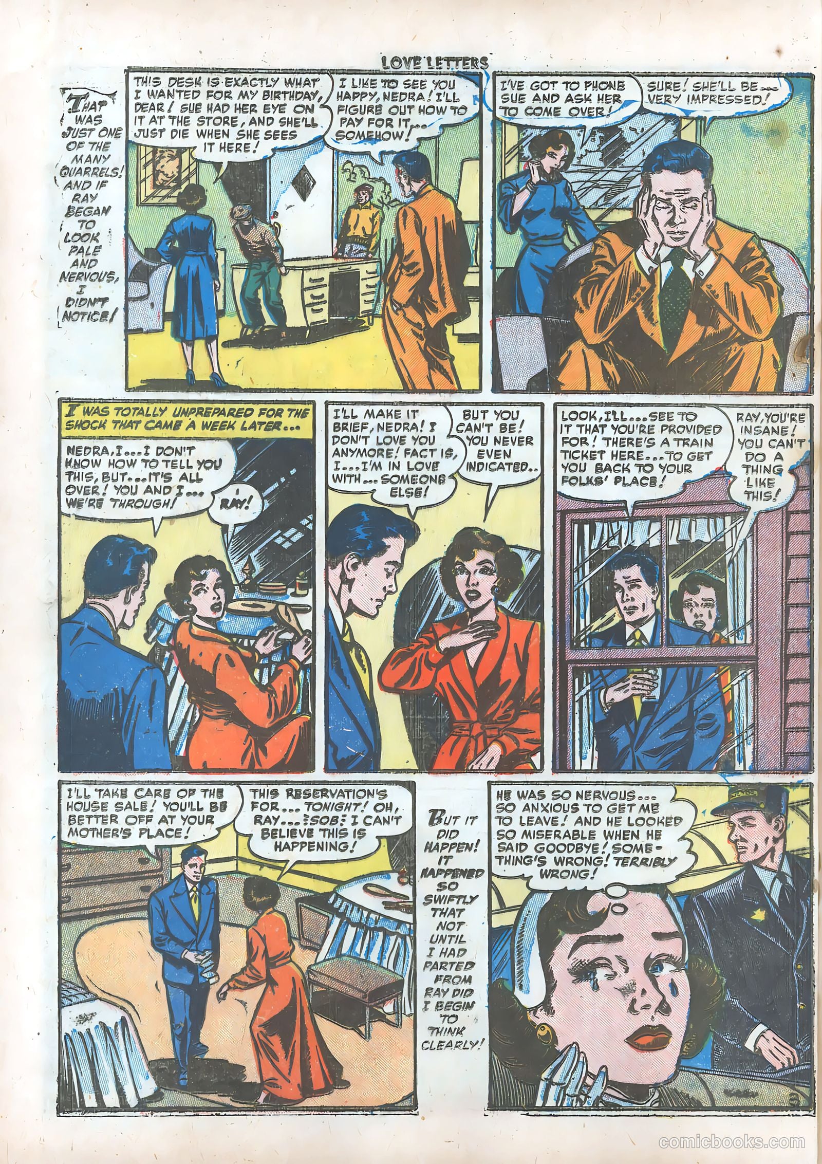 Love Letters #23 (1952) — page 28 of 36
