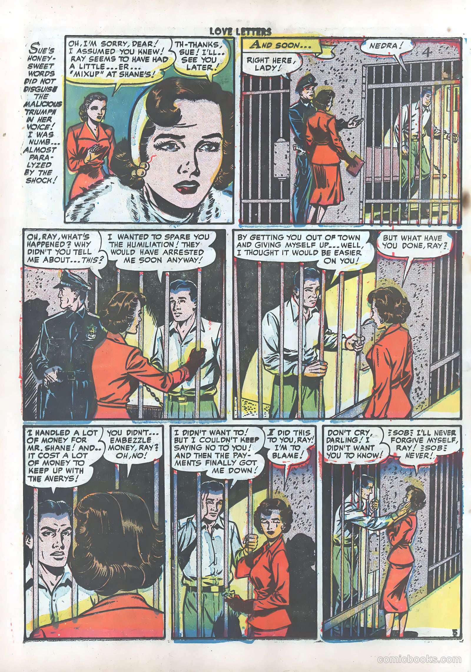 Love Letters #23 (1952) — page 30 of 36