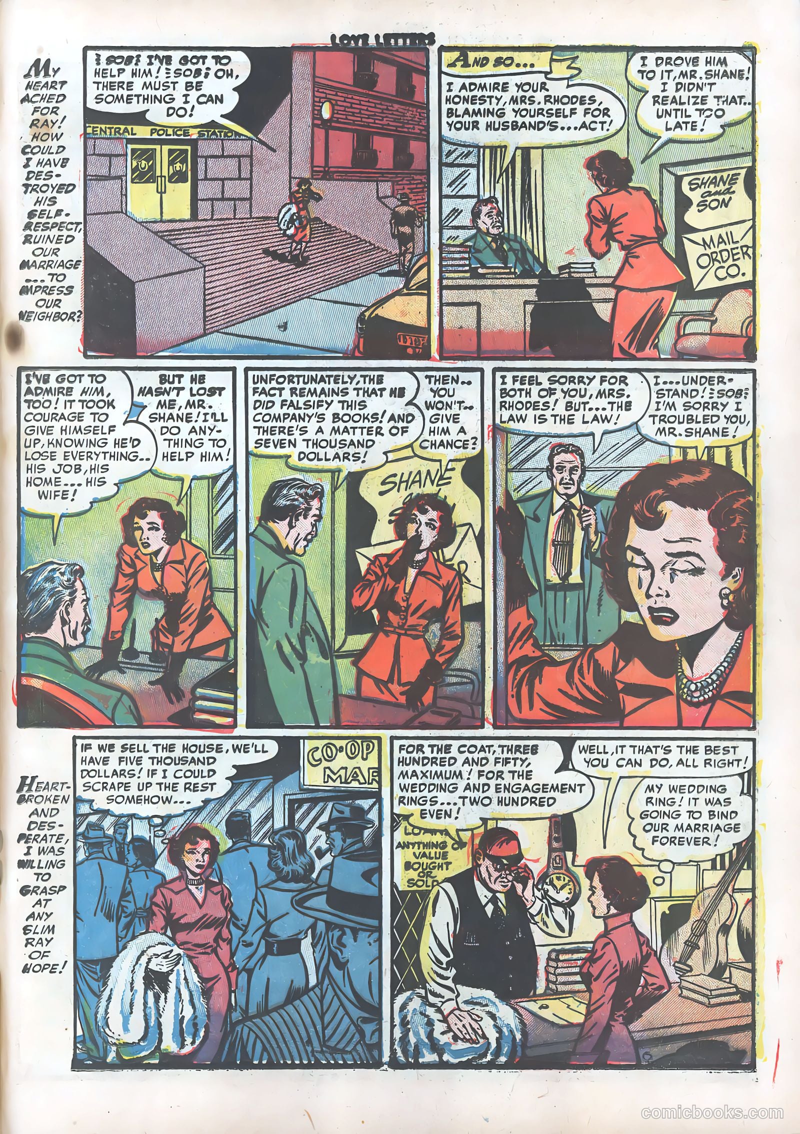 Love Letters #23 (1952) — page 31 of 36