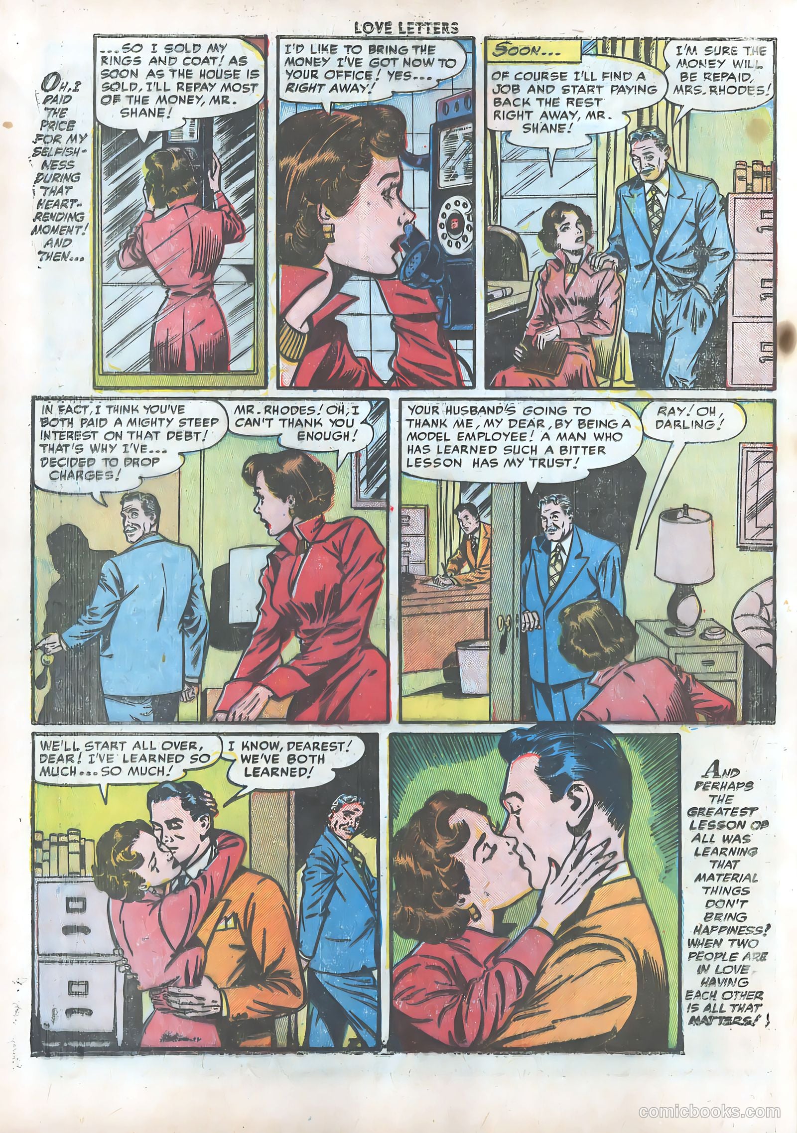 Love Letters #23 (1952) — page 32 of 36