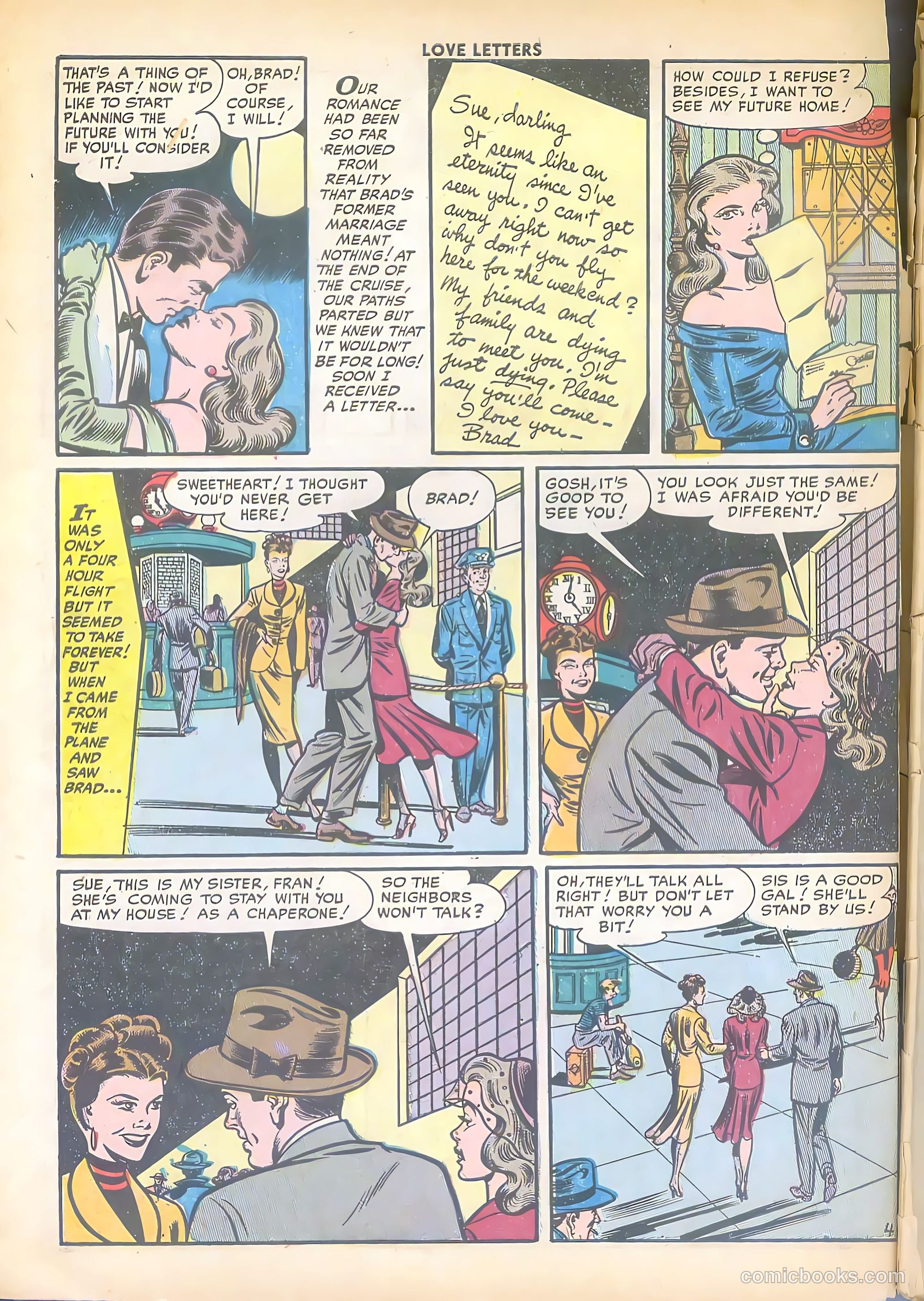 Love Letters #24 (1952) — page 6 of 36
