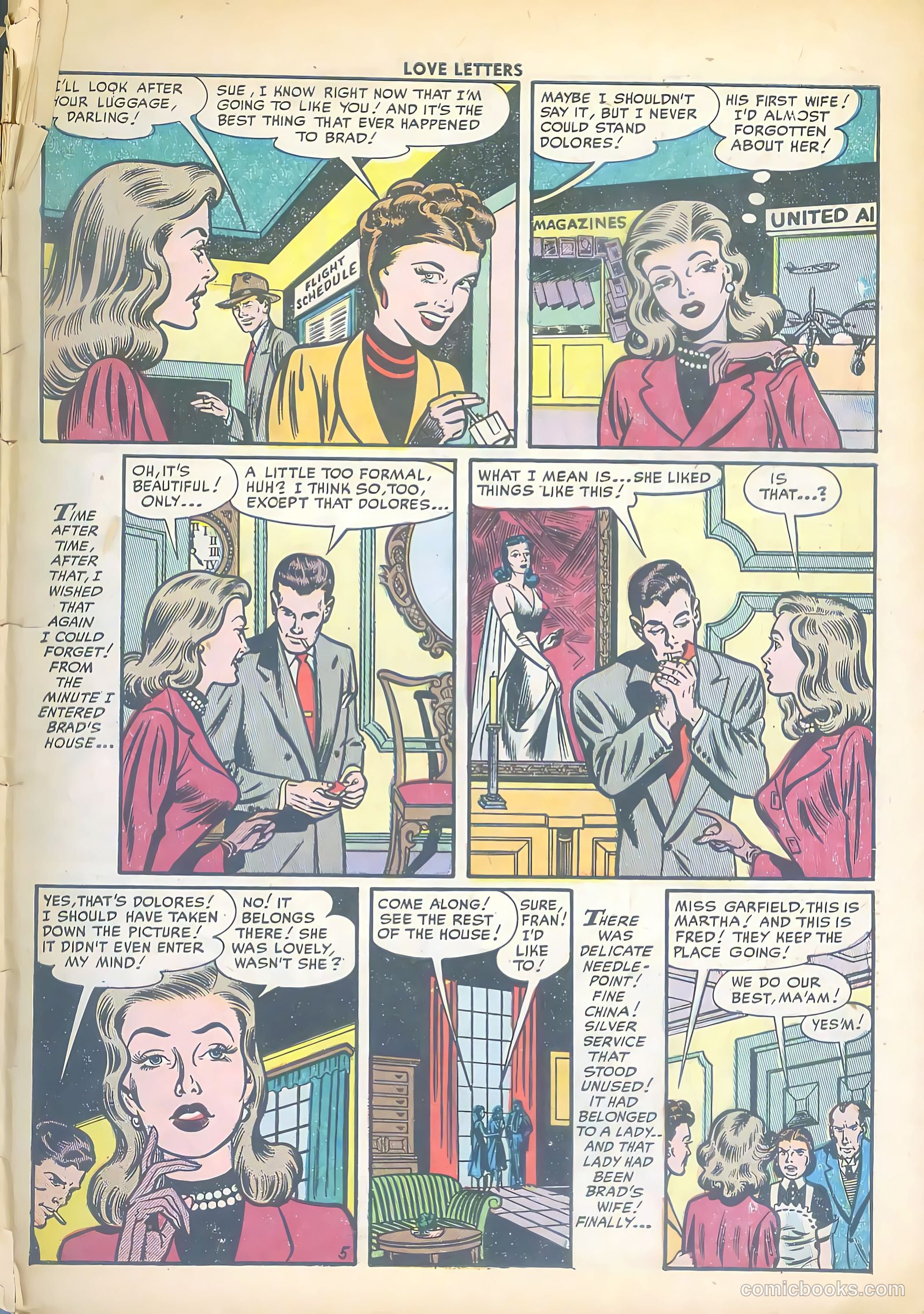 Love Letters #24 (1952) — page 7 of 36