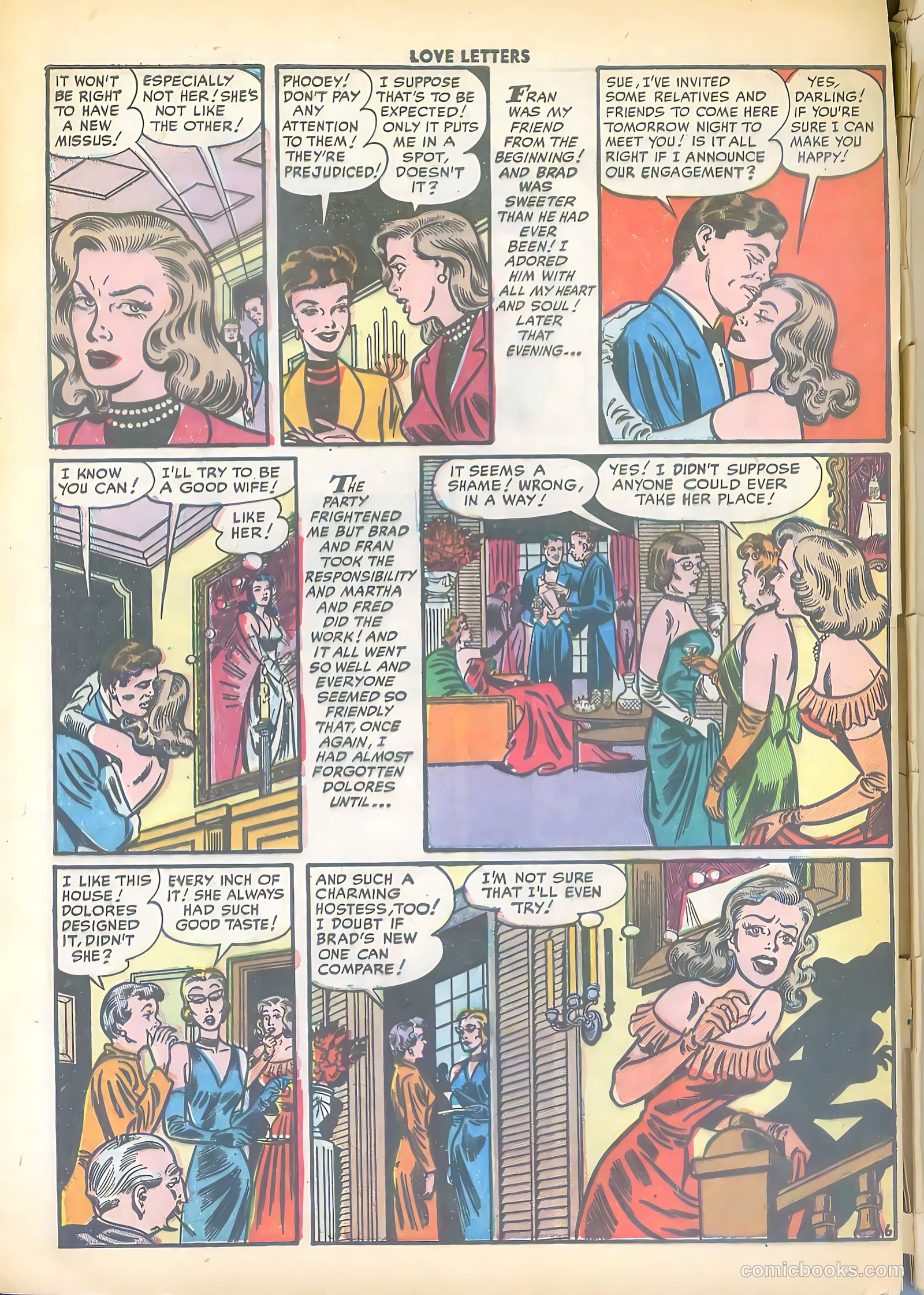 Love Letters #24 (1952) — page 8 of 36
