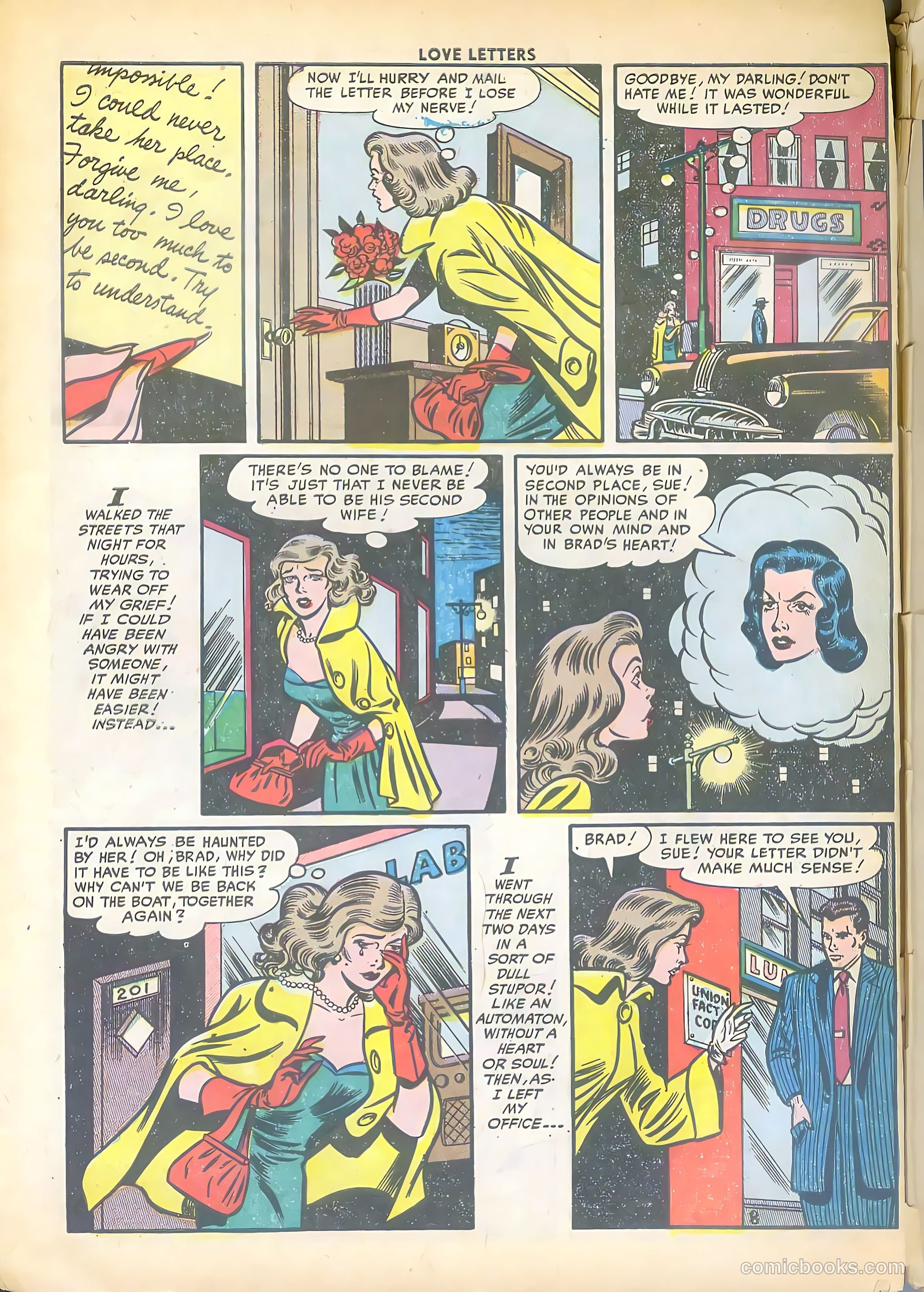 Love Letters #24 (1952) — page 10 of 36